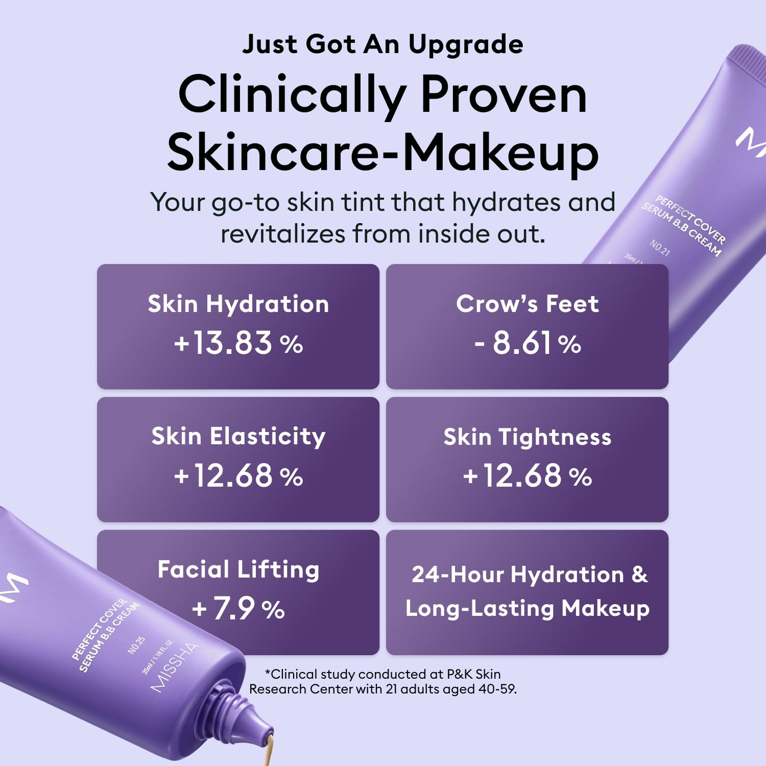 Thumbnail 5 de MISSHA M Perfect Cover Serum BB Cream 1.18 fl oz ๐