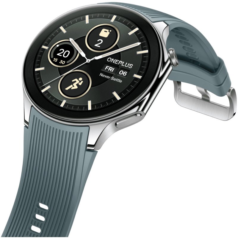 Thumbnail 2 de OnePlus Watch 2 Radiant Steel: reloj smartwatch robusto con Wear OS 4 y cristal de zafiro