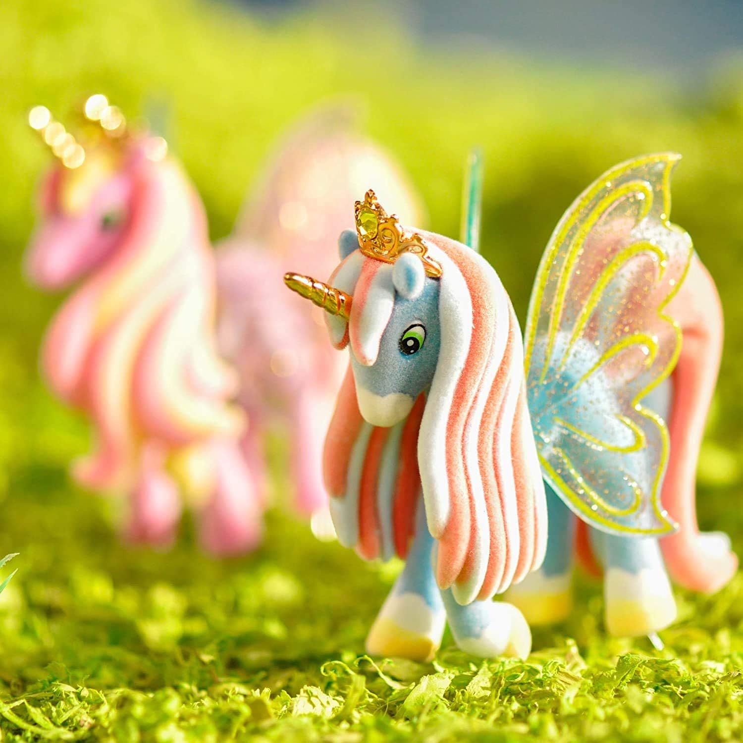Thumbnail 5 de CRAZE GALUPY Einhorn 3er Pack (27738) – Sammelfiguren mit Glitzerflügeln & Kristall