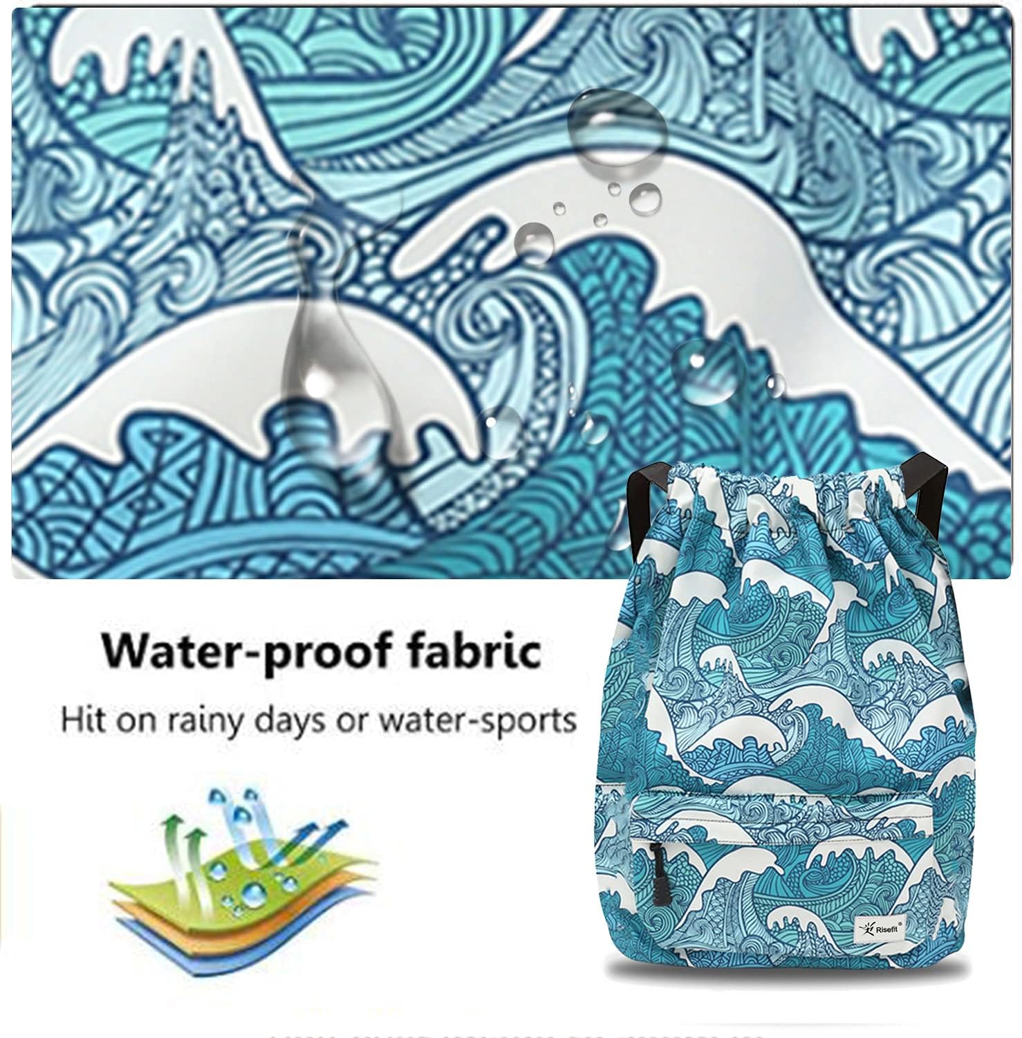 Thumbnail 4 de Risefit Waterproof Swimming Bag 1L