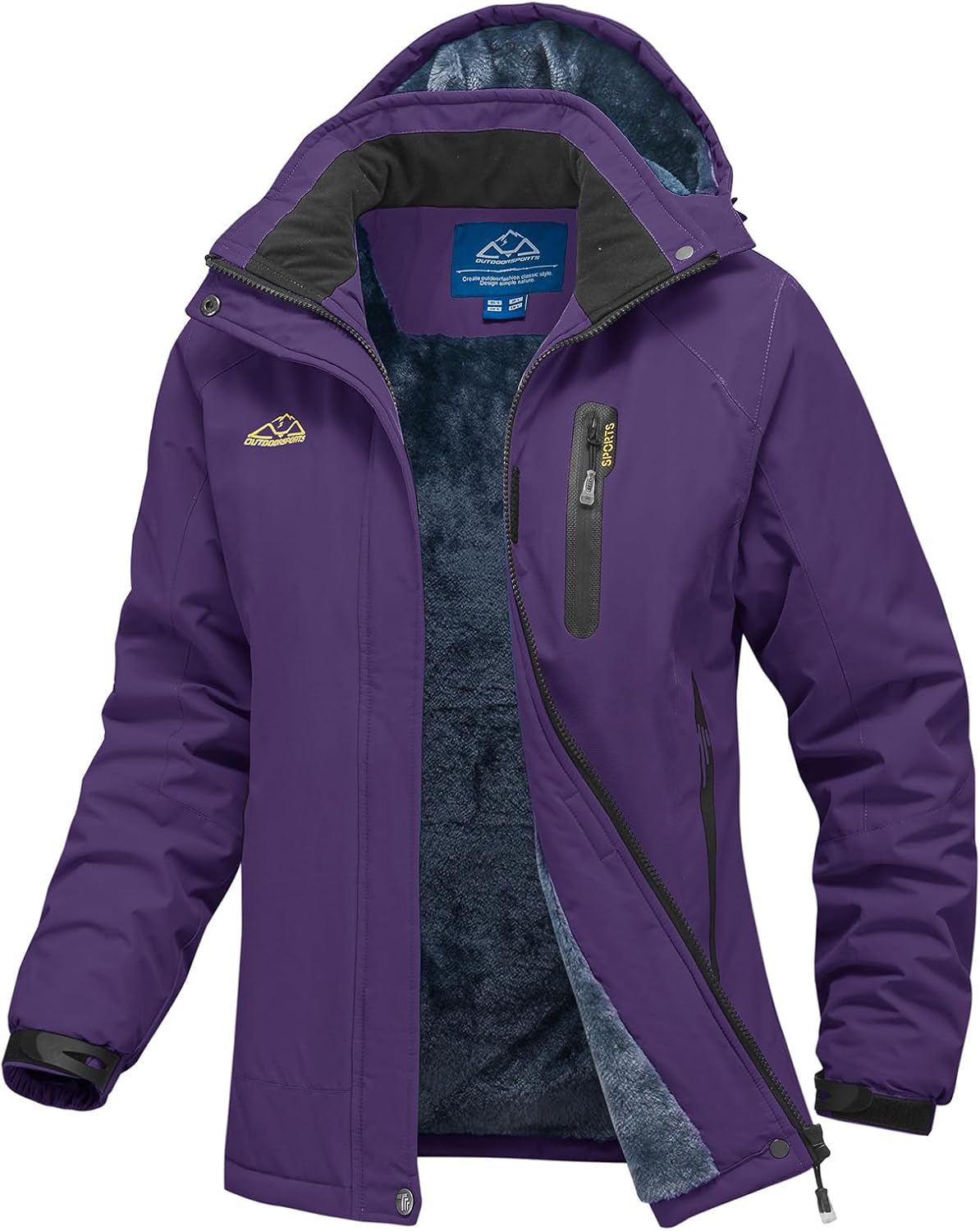Detalle de YSENTO Womens Waterproof Jacket