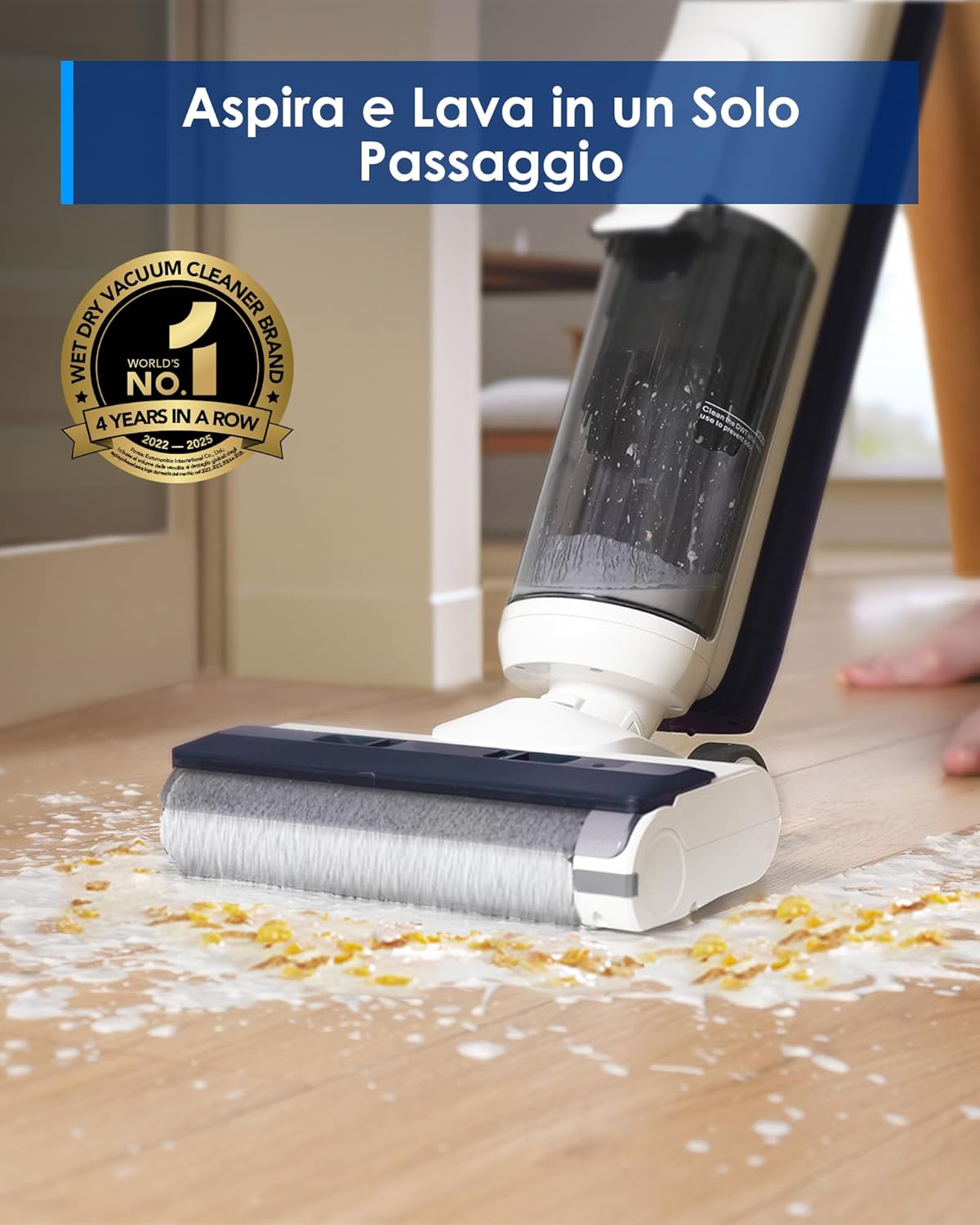 Thumbnail 1 de Tineco iFLOOR 5 Breeze Complete: Aspirapolvere Lavapavimenti Senza Fili per Pavimenti Duri