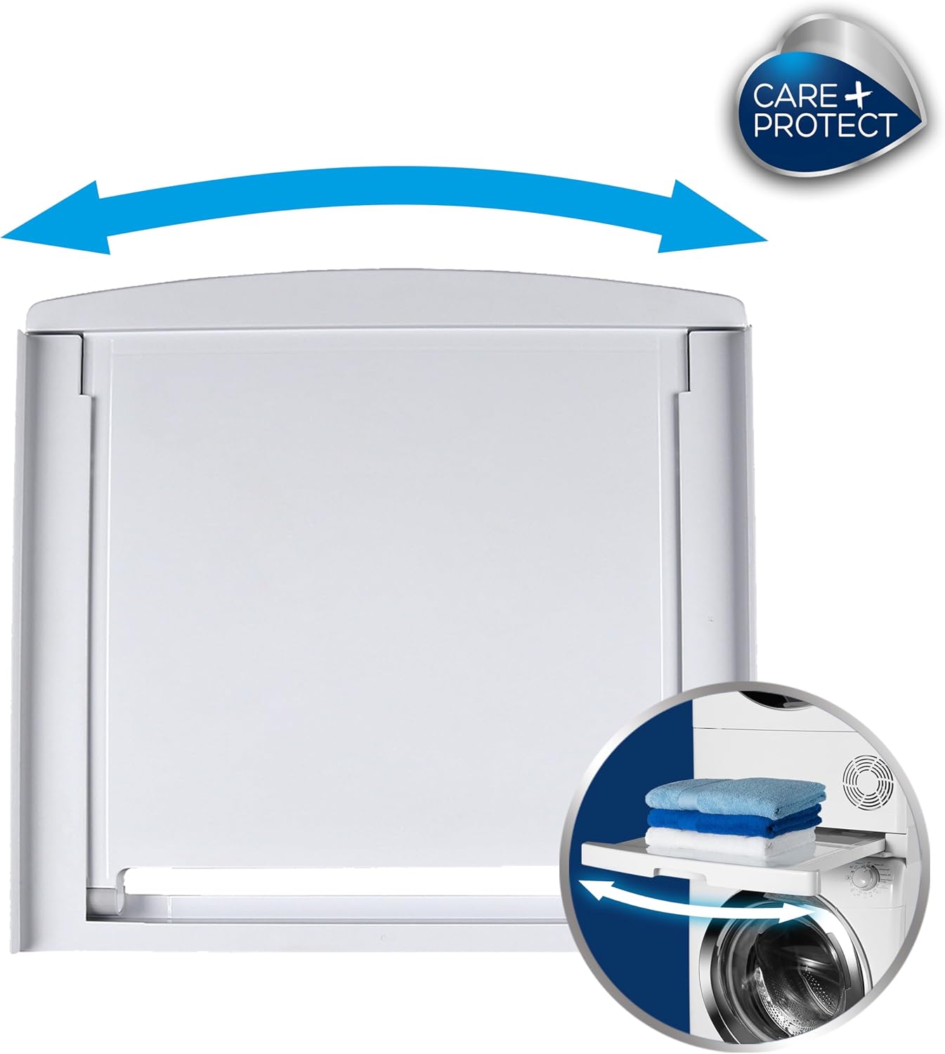 Thumbnail 6 de CARE+PROTECT Universal Stacking Kit for Washing Machine and Tumble Dryer with Pull-Out Sliding Shelf