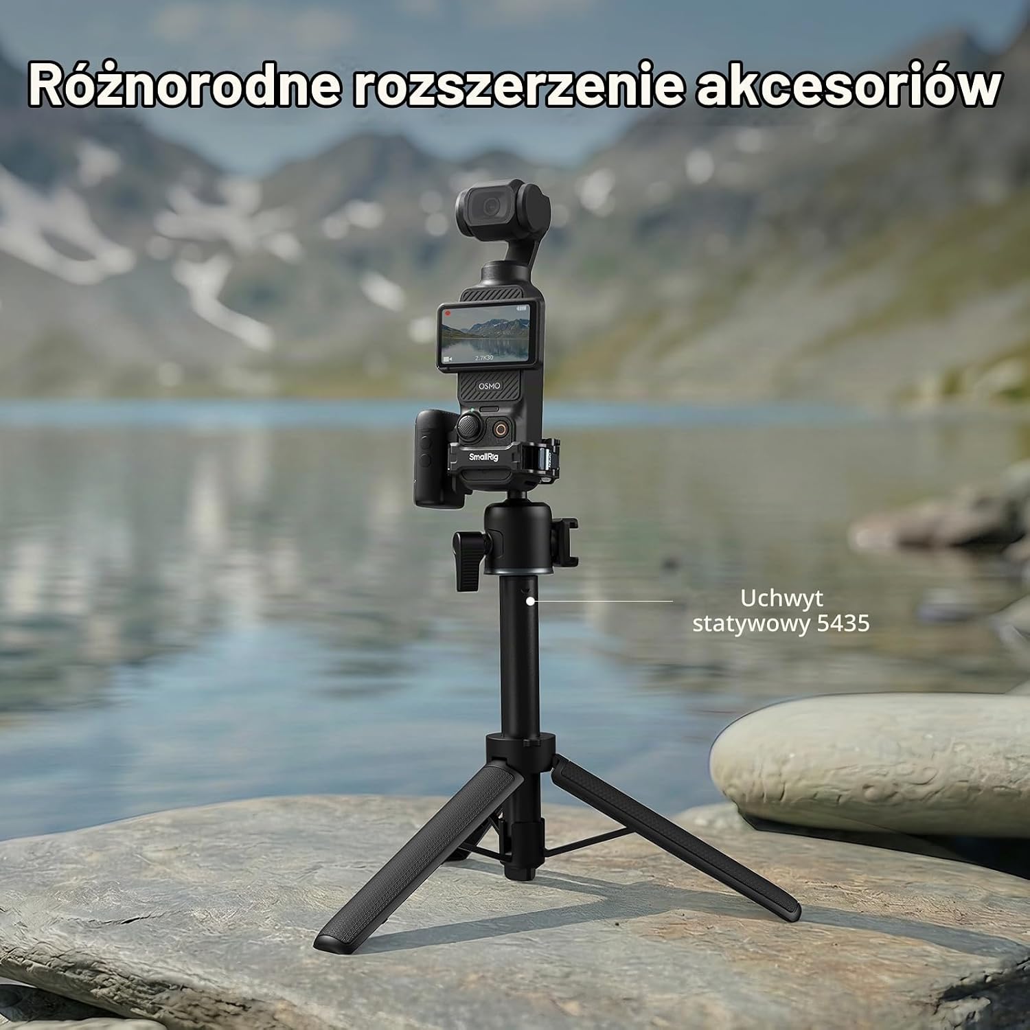 Detalle 2 de SMALLRIG 5607 – klatka do DJI Osmo Pocket 3 z gwintem 1/4″-20