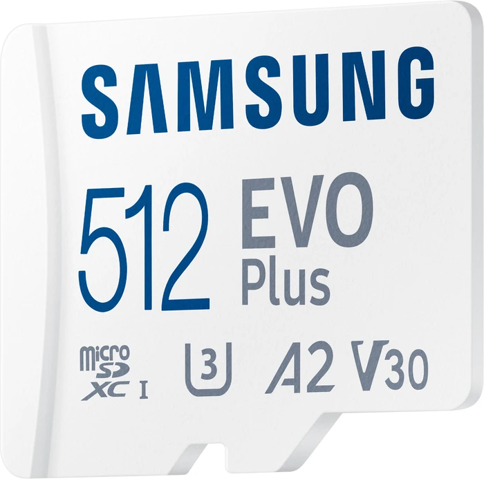 Thumbnail 2 de Samsung microSDXC EVO Plus (2024) 512GB – Speicherkarte für Kamera, Handy, Tablet & Drohne