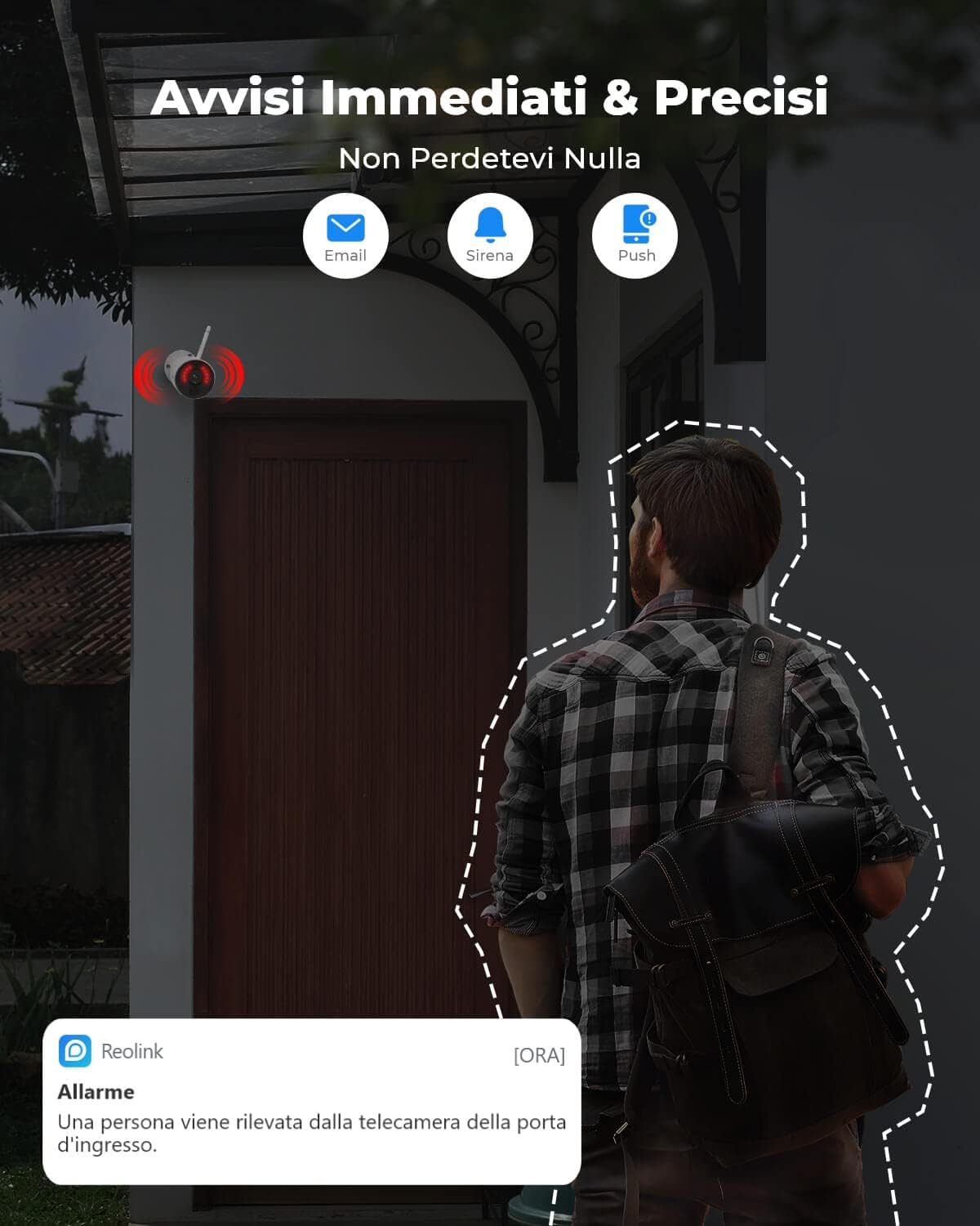 Thumbnail 3 de Reolink Argus Eco 5MP telecamera WiFi esterno