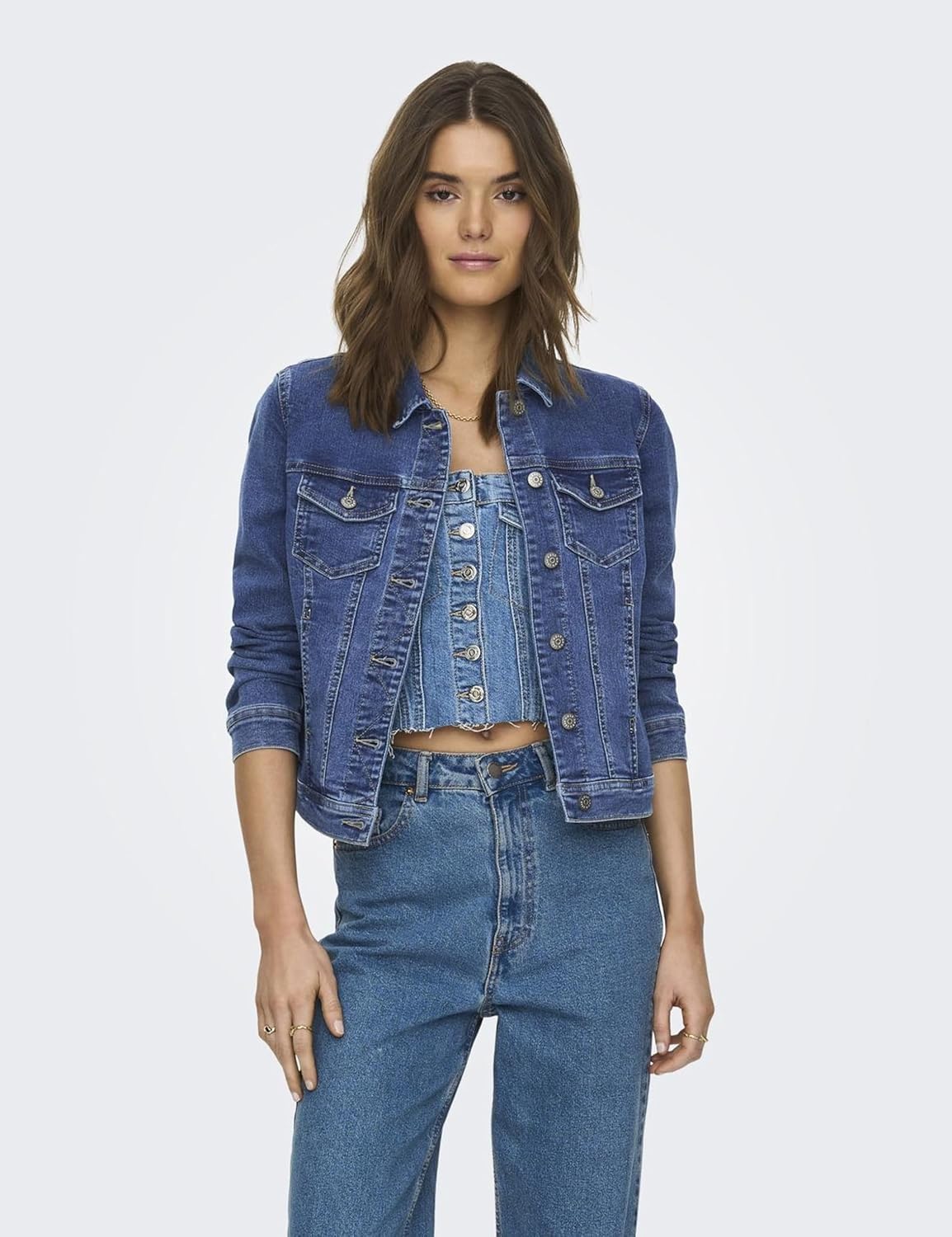 Thumbnail 1 de ONLY Damen Jeansjacke ONLWONDER mit Stretchanteil