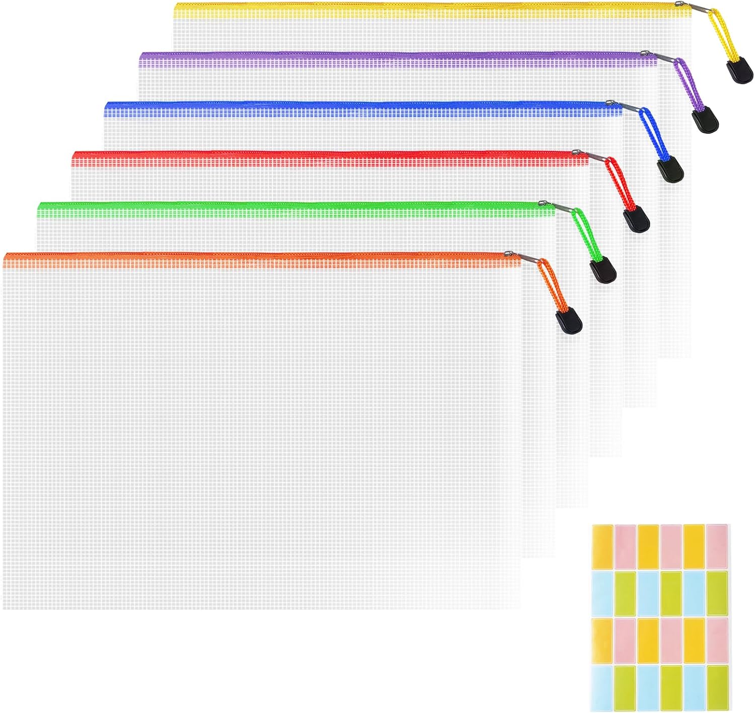 Thumbnail 4 de A3 Zip Wallets Plastic Wallet 12-pack