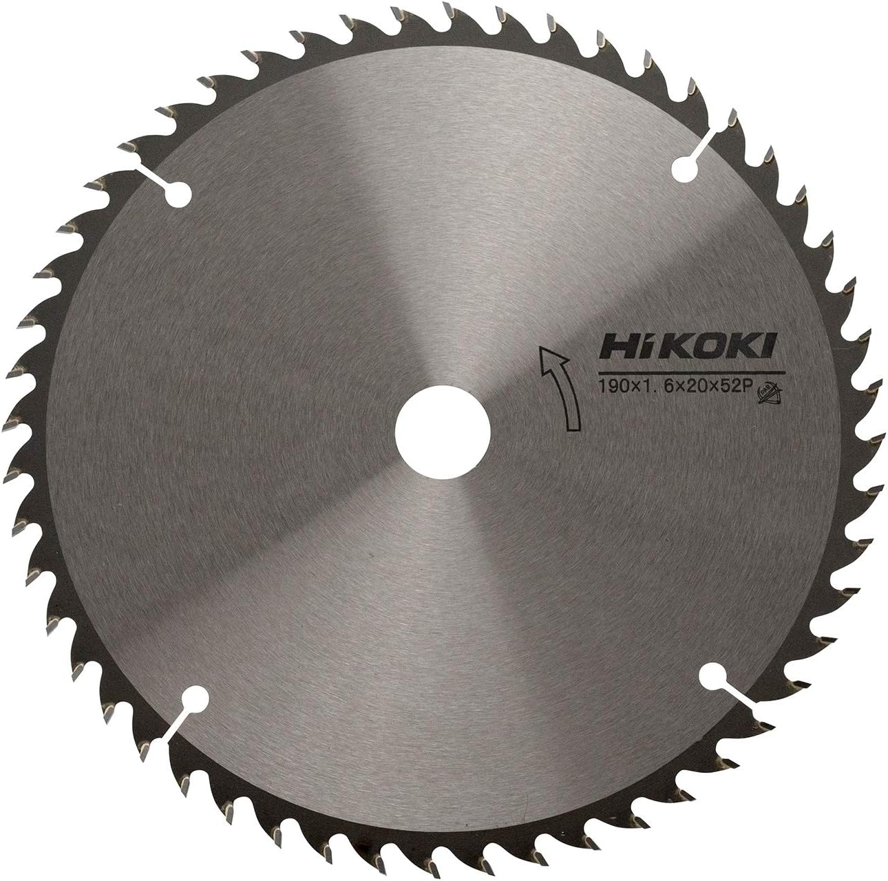 Detalle de HiKOKI 0040-2525 木材用チップソー 125mm・40枚刃・集じん丸のこ用