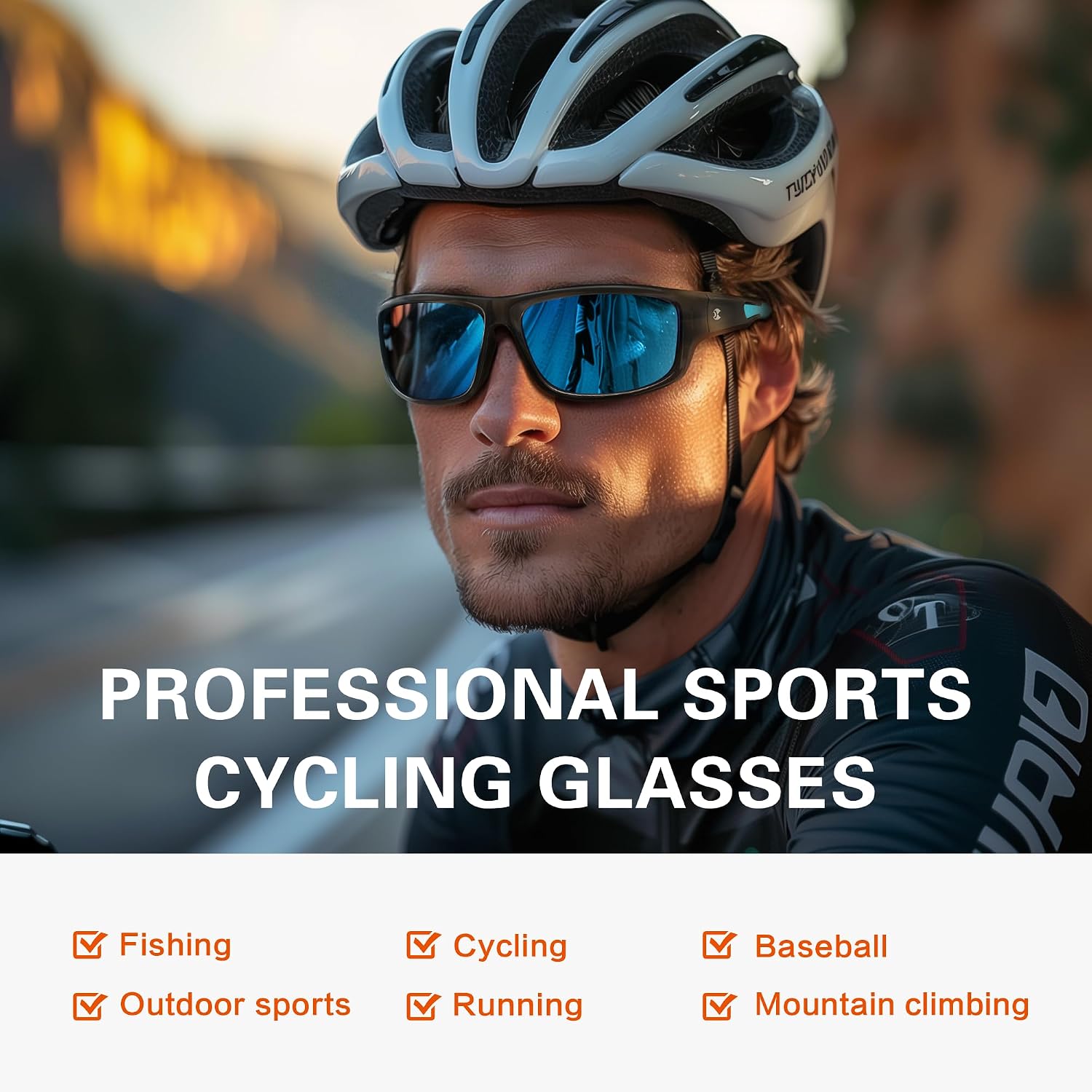Thumbnail 6 de Suoso Polarized Sports Sunglasses, TR90 Frame
