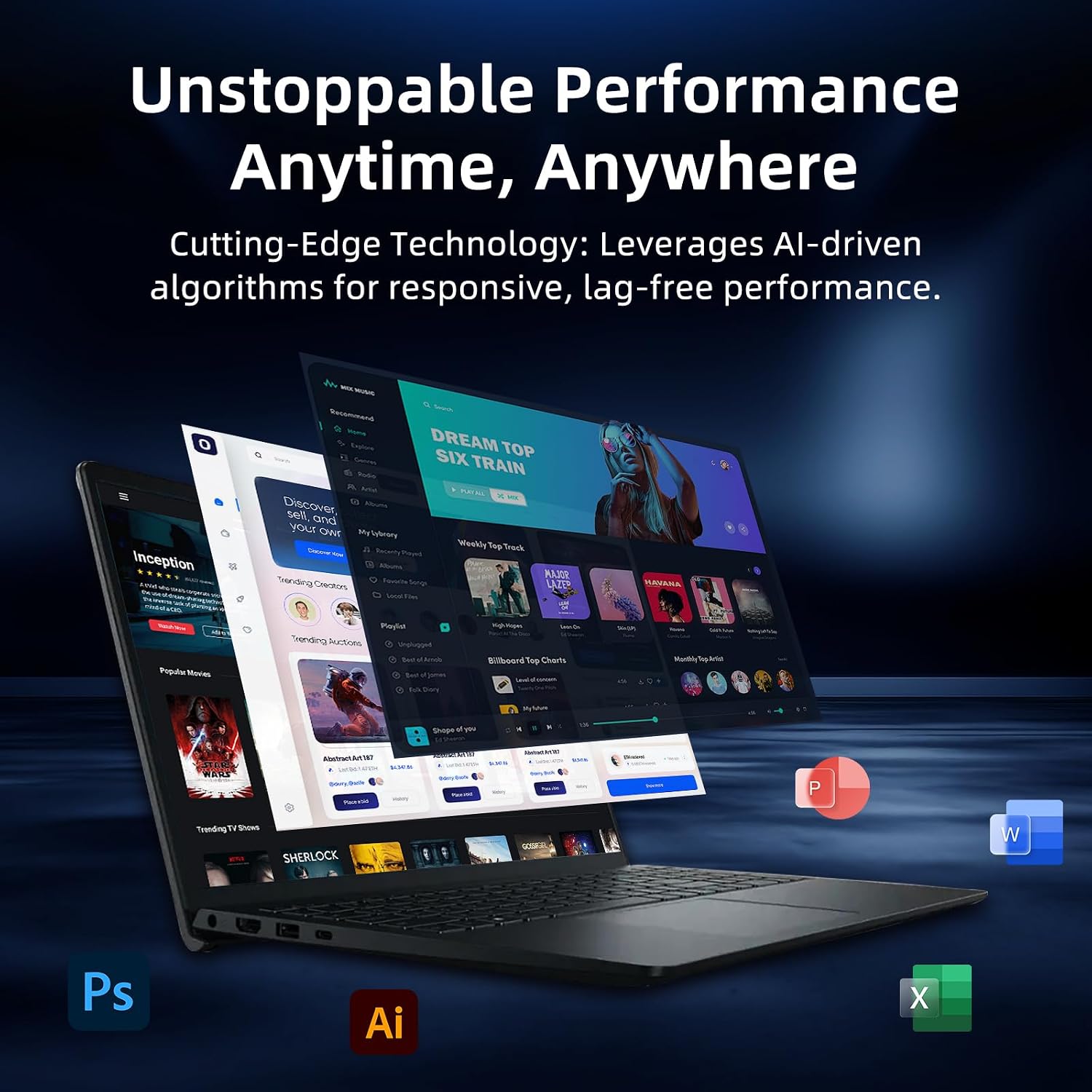 Detalle de Dell 15.6-Inch Touchscreen Laptop