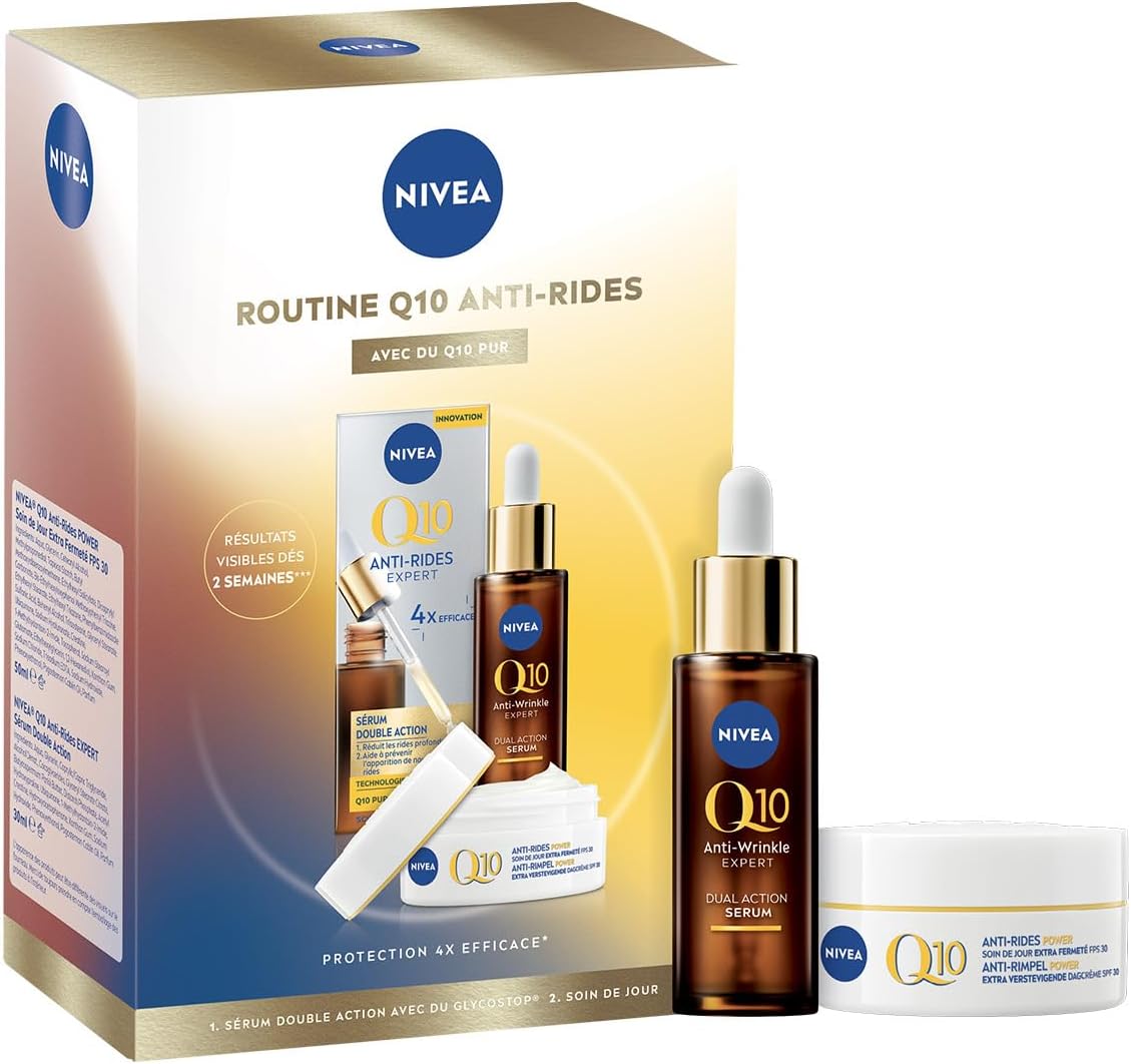 Detalle de NIVEA Coffret Soin Visage Q10 80 ml