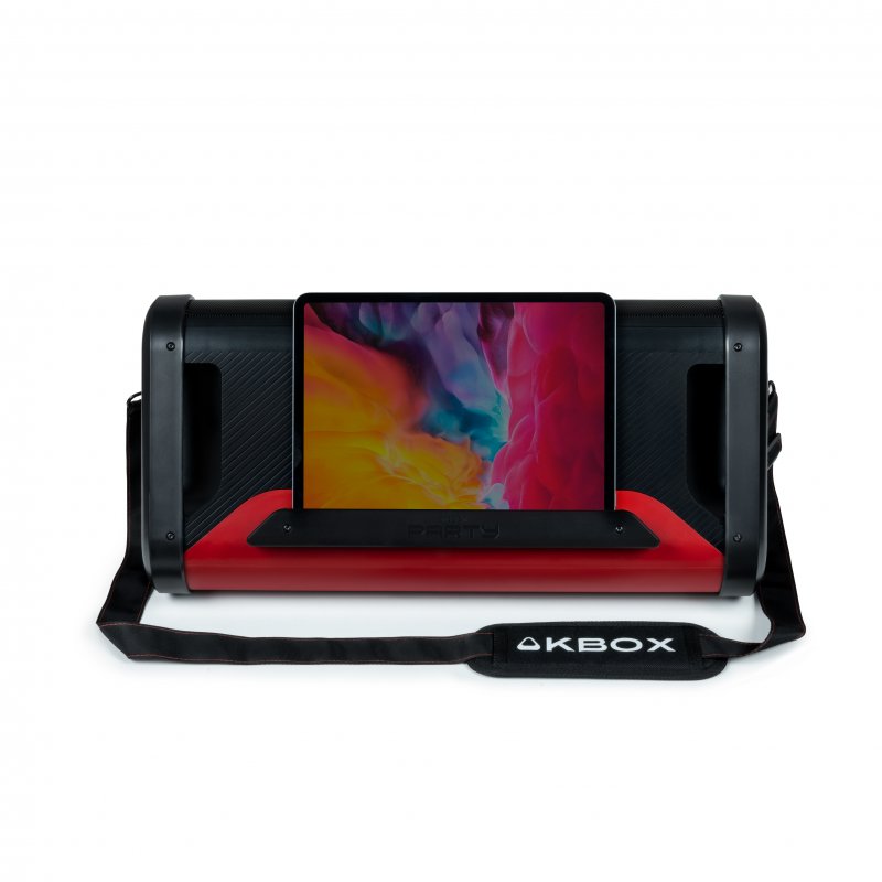 Detalle de Bigben KBOX Altavoz Bluetooth 200W: party ready con luz, micro y microfono