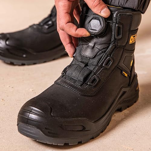 Thumbnail 1 de DEWALT Lander BOA Waterproof Work Boot – Nubuck, Wide Fit, Non‑Metallic Toe (UK9)