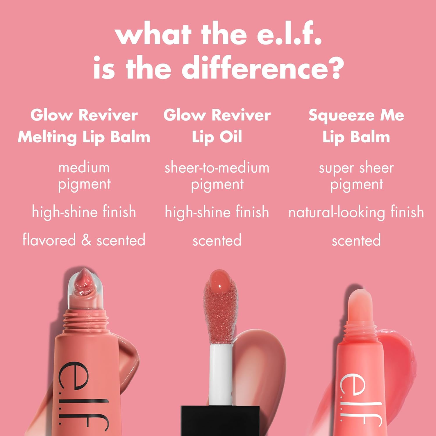 Detalle 2 de e.l.f. Glow Reviver Melted Lip Balm Cherry โ tinted balm ๐ฏ