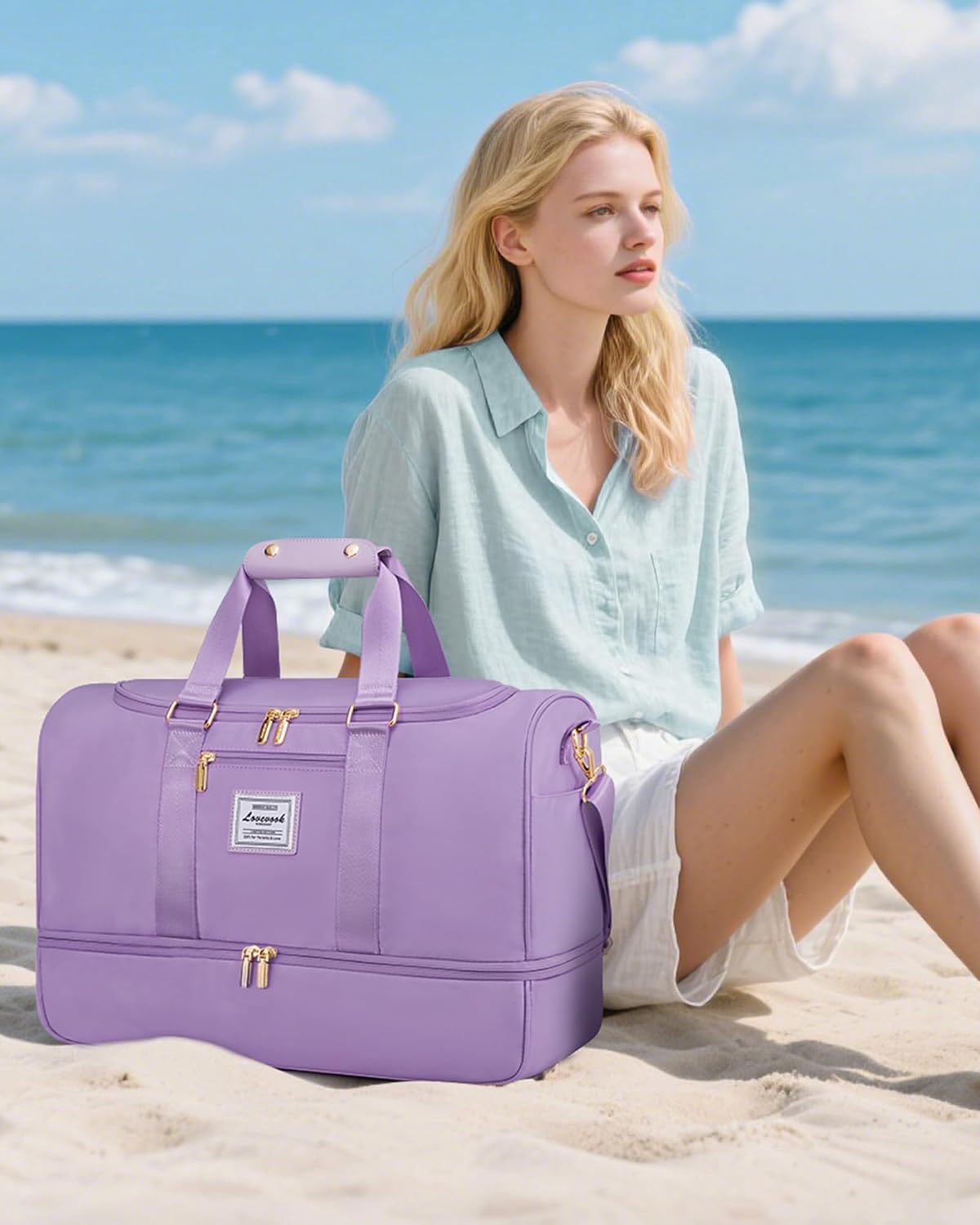 Thumbnail 1 de LOVEVOOK Weekender Reisetasche 49×23×33 cm