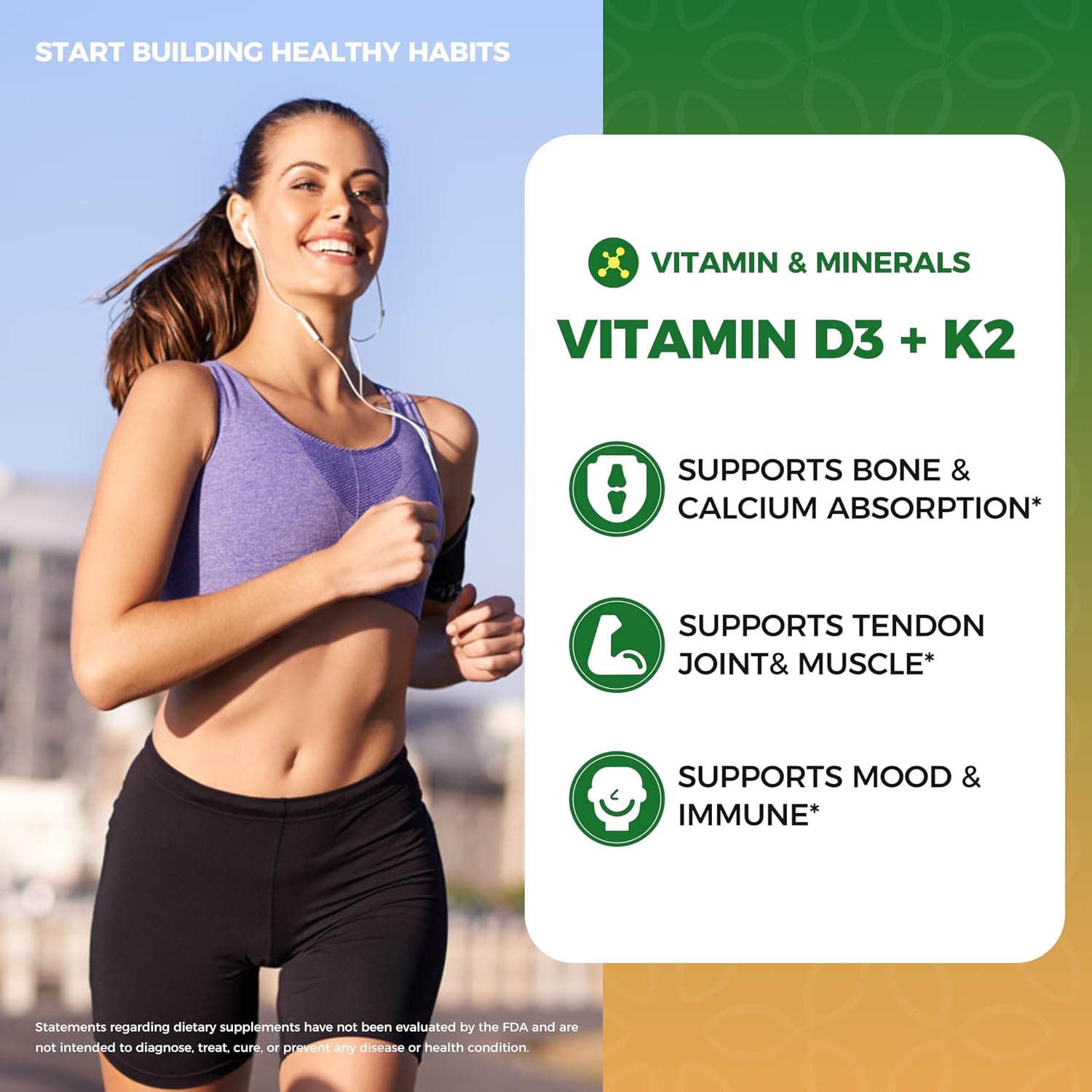 Detalle 2 de Mulittea Vitamin D3 K2 Liquid 2 Fl Oz