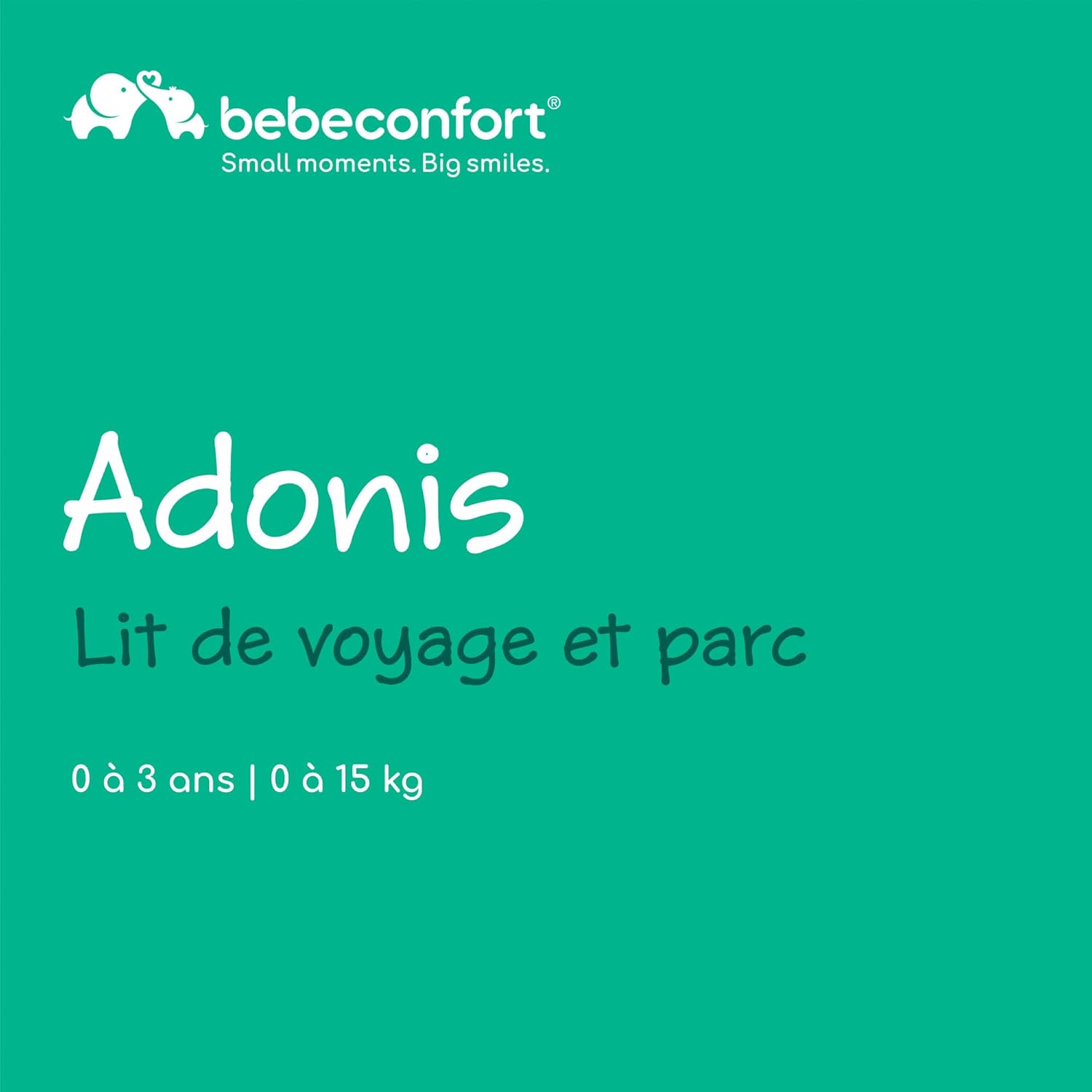 Thumbnail 1 de Bebeconfort Adonis : lit parapluie et parc bébé 2-en-1 pliable jusqu’à 15 kg