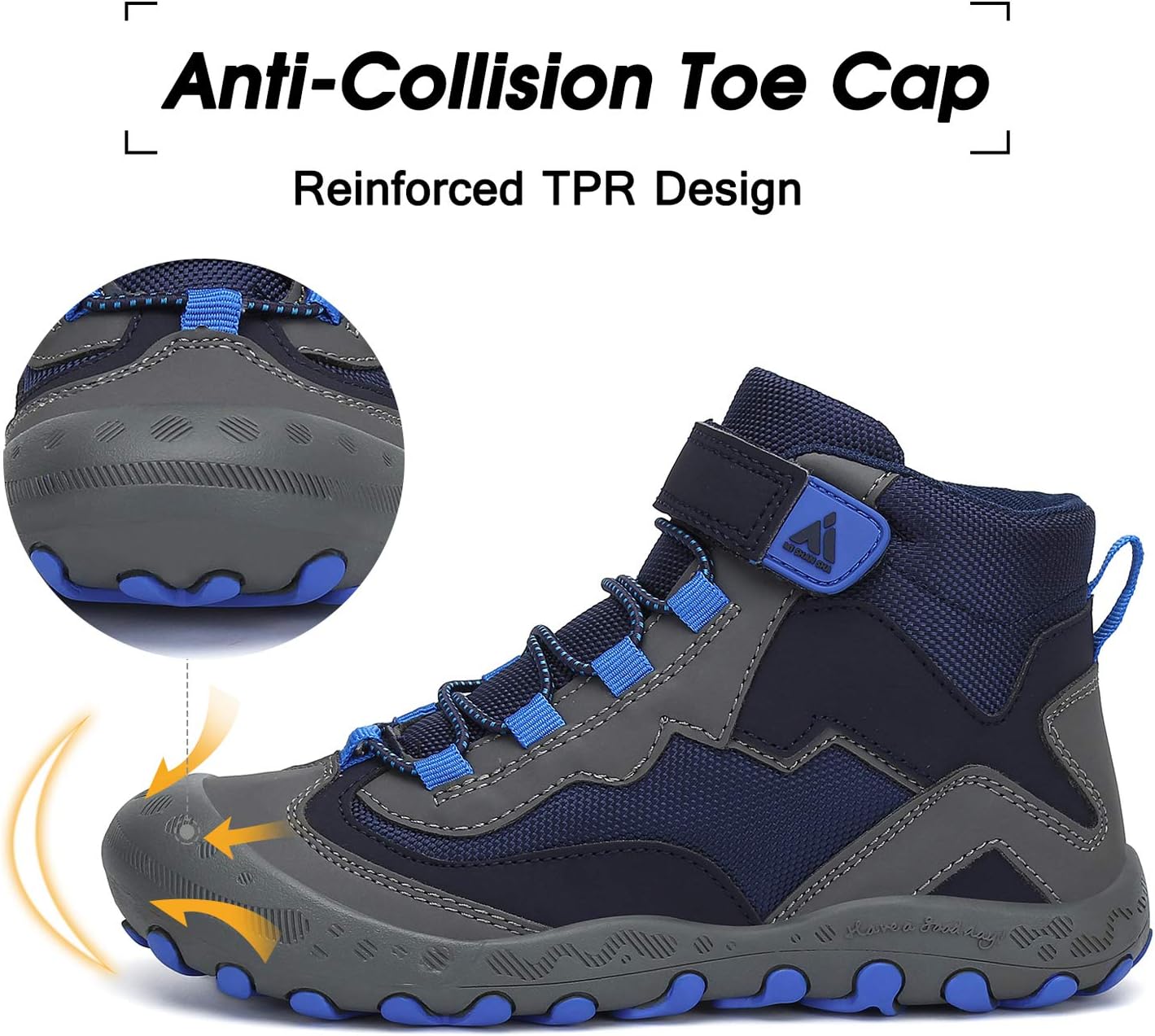 Thumbnail 2 de Mishansha Kids Hiking Boots (Toddler) — Water-Resistant, Non-Slip Outdoor Trekking Shoes