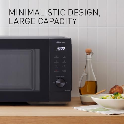 Detalle 2 de Panasonic NN-SD35QBBPQ 29L Solo Microwave Oven (1000W) – UK review