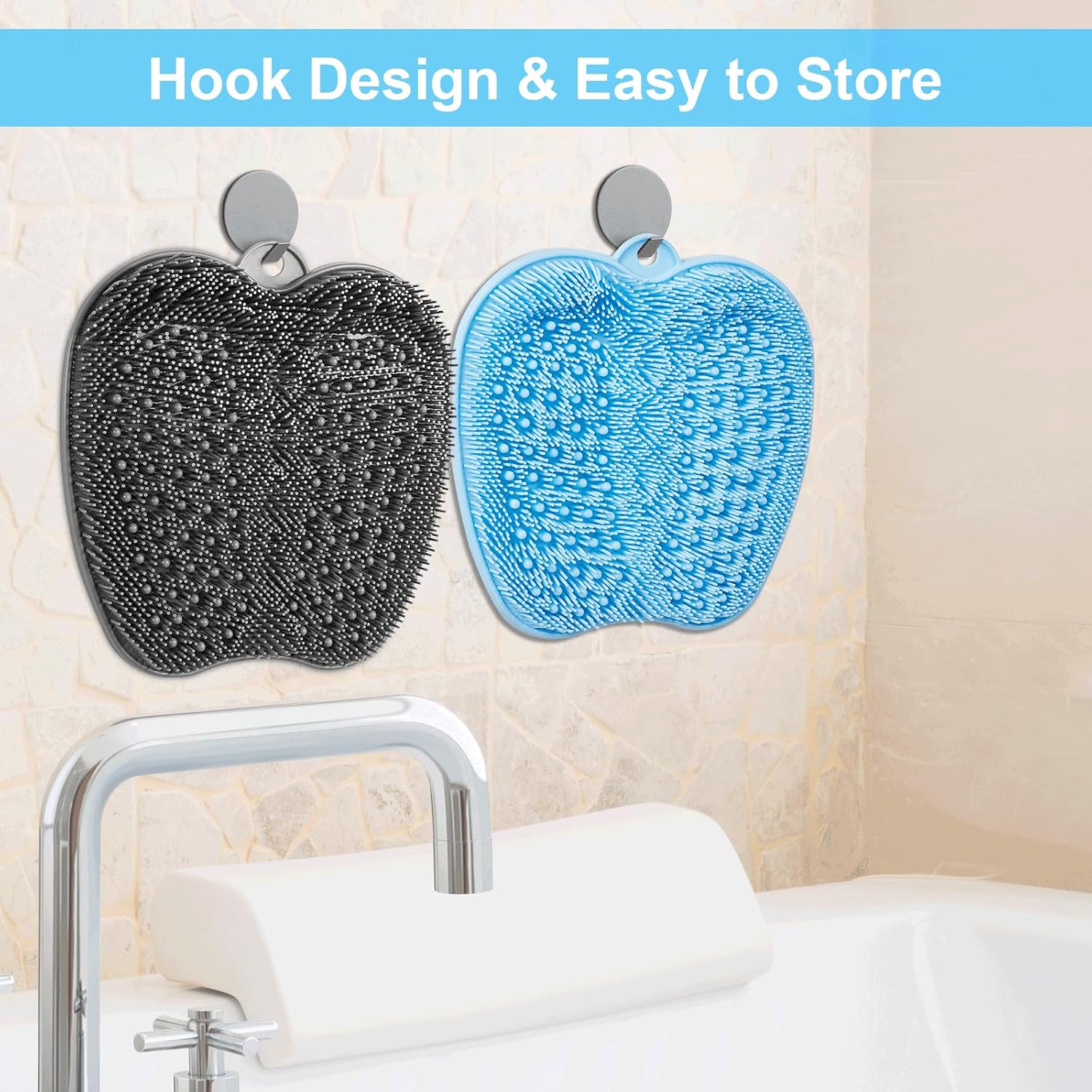 Detalle 2 de BESKAR XL shower foot scrubber mat