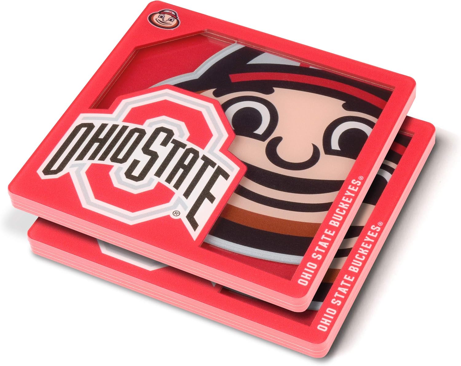 Detalle de YouTheFan NCAA 3D Logo Series Coasters (4" x 4")