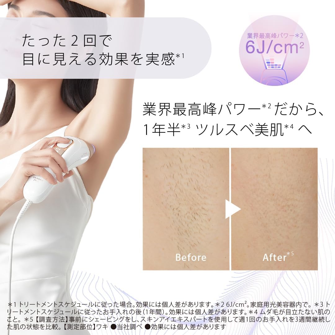Detalle de ブラウン シルクエキスパート Pro5 PL5387 IPL光美容器 VIO対応・3モード・アタッチメント3個