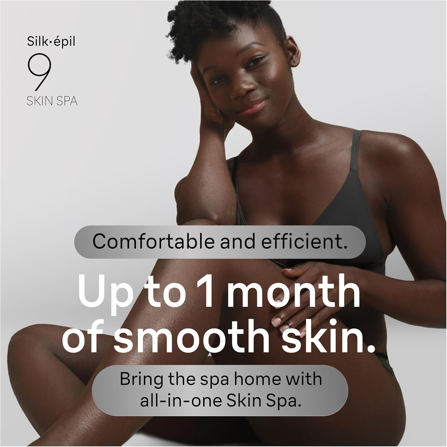 Detalle 2 de Braun Silk·épil 9 SkinSpa epilator with pivoting head