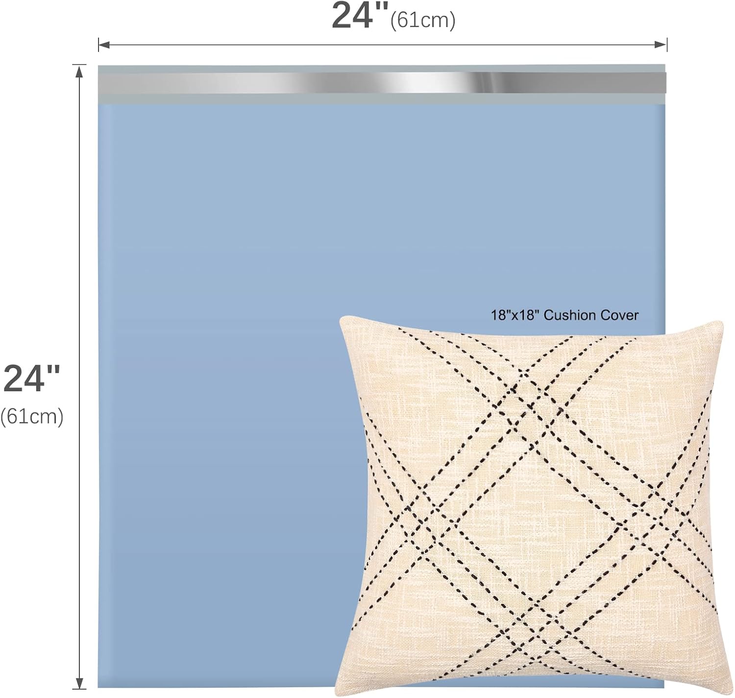 Detalle 2 de METRONIC 24 x 24-Inch Poly Mailers, 50-Pack, Self-Seal Shipping Bags
