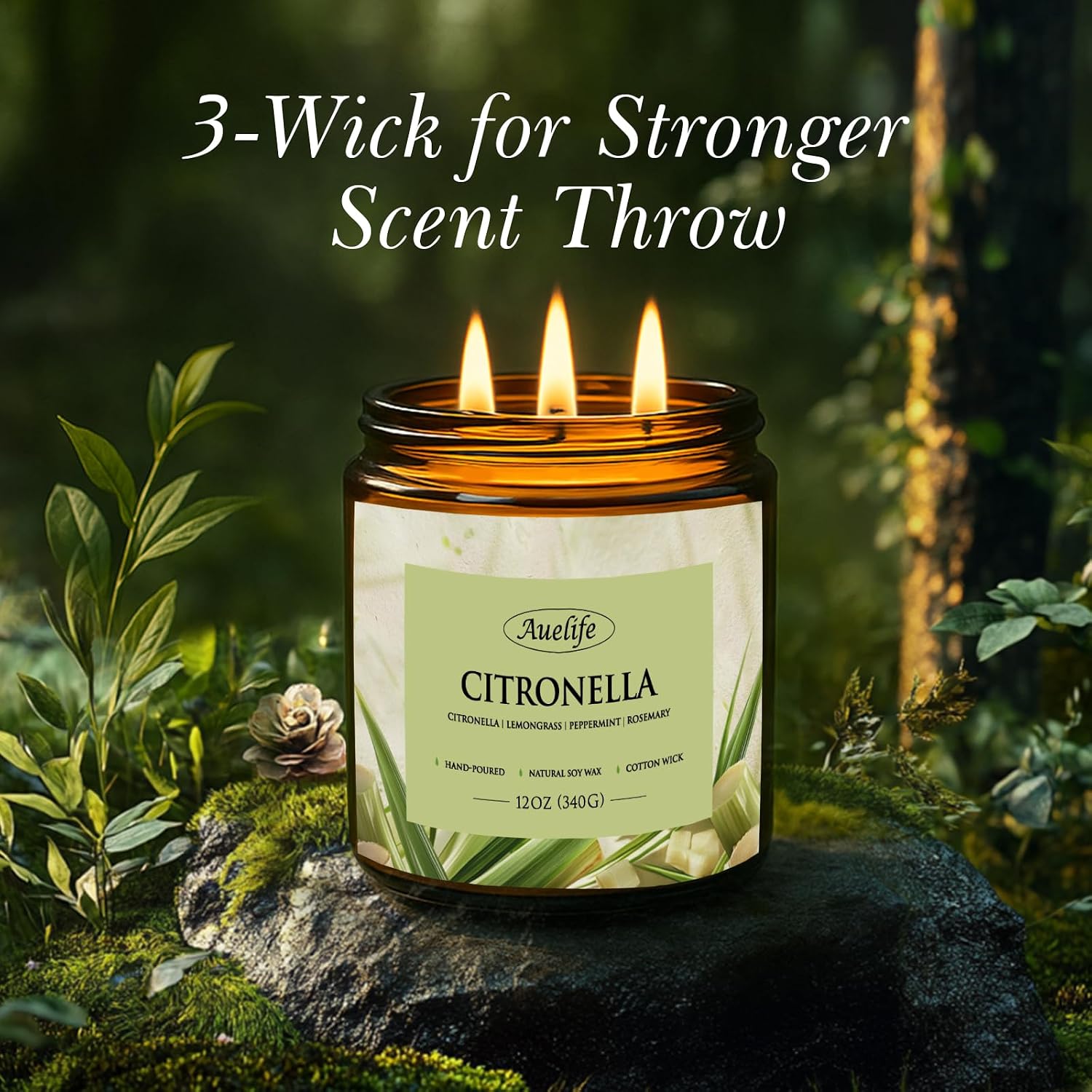Thumbnail 2 de Auelife Citronella Candle 12 oz