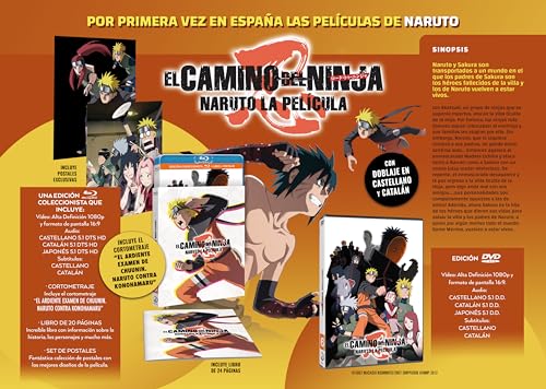 Detalle 2 de Naruto Shippuden La Película 6: El Camino del Ninja – Blu-ray de SELECTA VISION