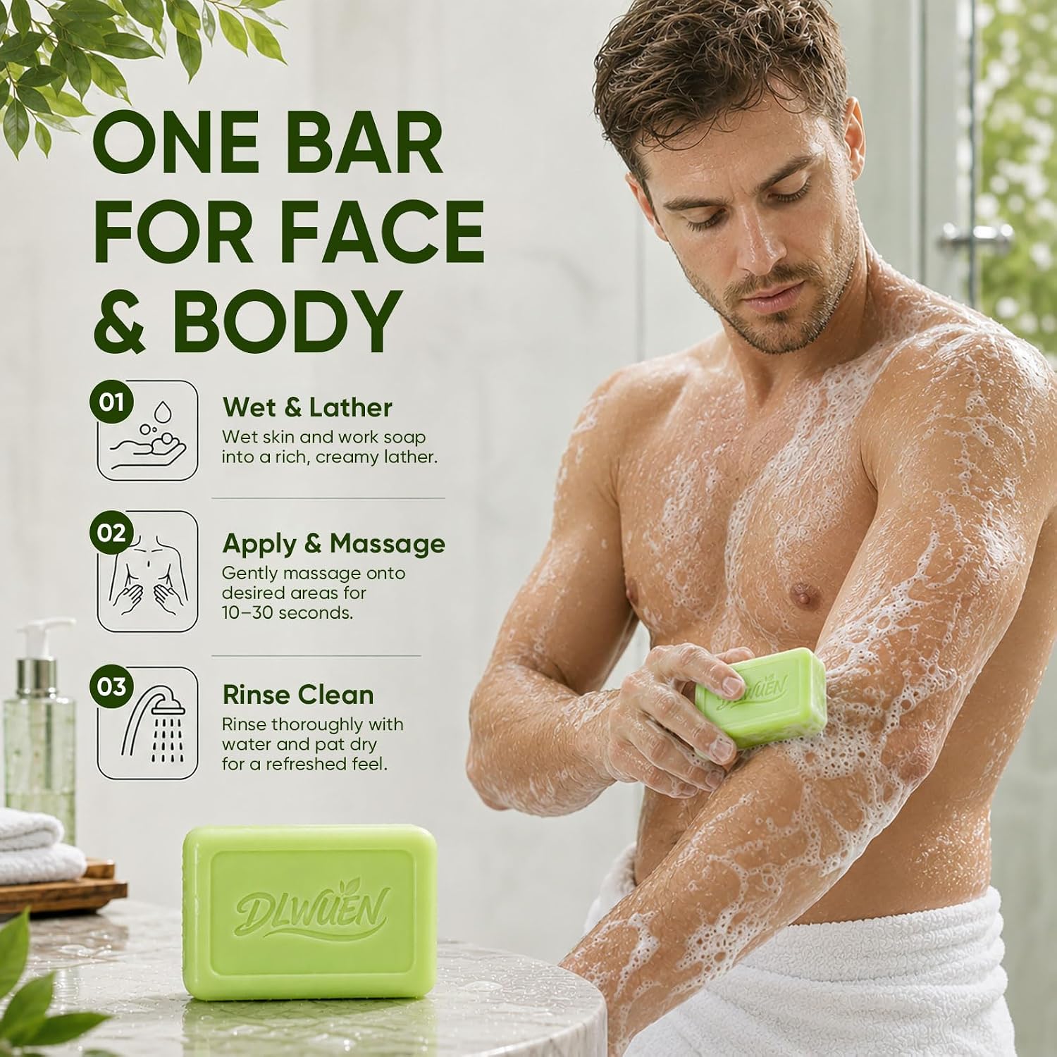 Thumbnail 6 de Tea Tree Soap Bar 3-Pack