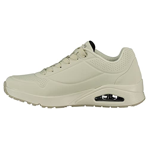 Detalle 2 de Skechers Uno Stand On Air – Uomo, Off White Durabuck Mesh, 42.5 EU