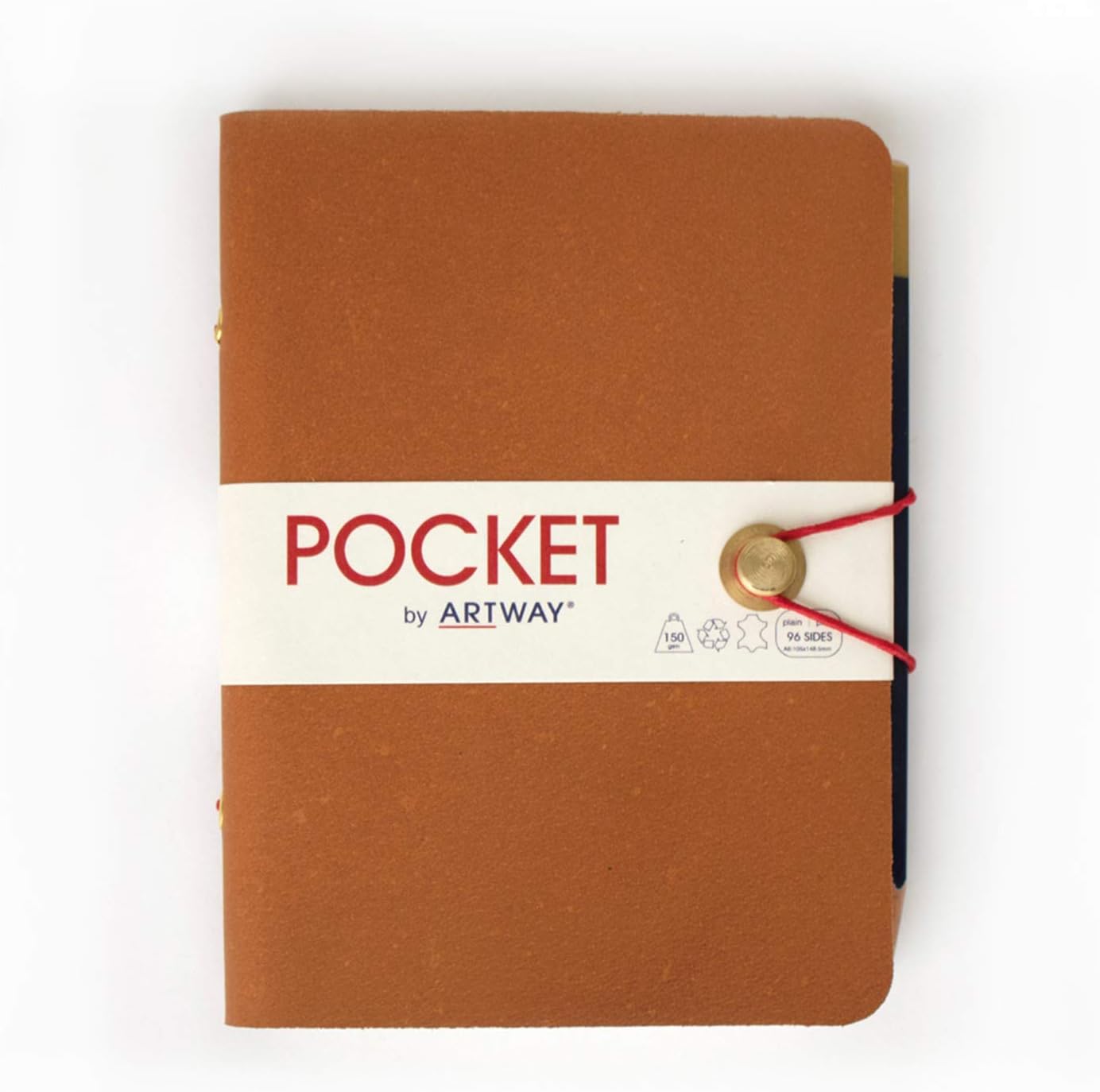 Detalle 2 de Artway Indigo carnet de voyage A6 48 feuilles