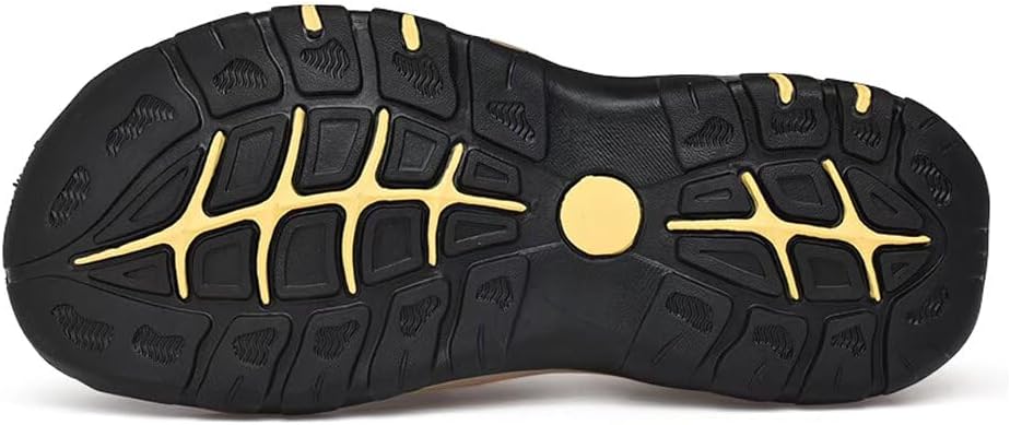 Thumbnail 5 de ZYLDK Sports Outdoor Sandals – Lightweight leather trekking sandals for men