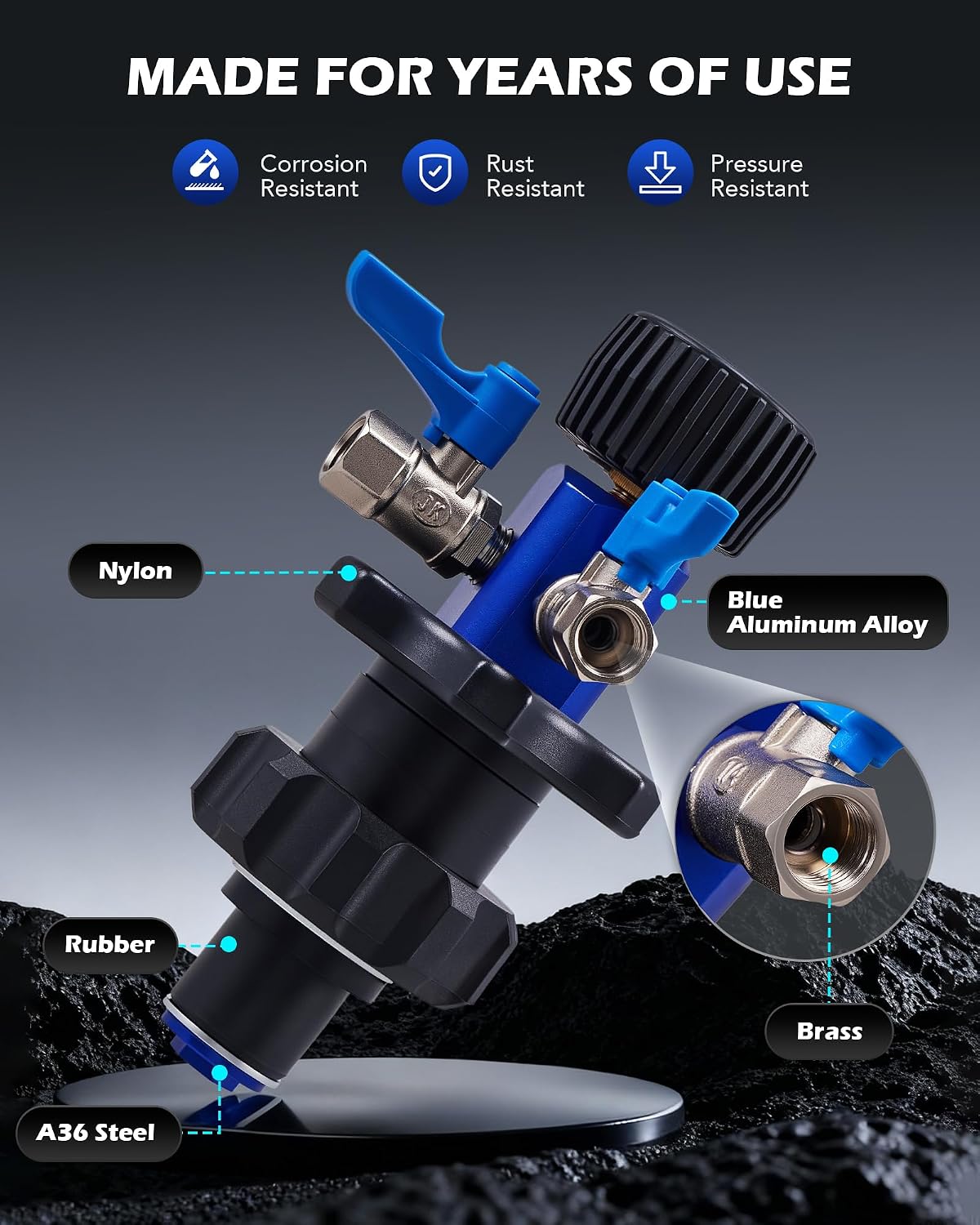 Detalle 2 de Orion Motor Tech Coolant Vacuum Kit 5-adapter 🛠