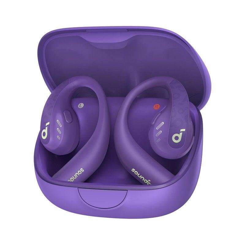 Thumbnail 2 de Soundcore AeroFit Pro: Auriculares inalámbricos ANC con Bluetooth 5.3 y micrófono, púrpura