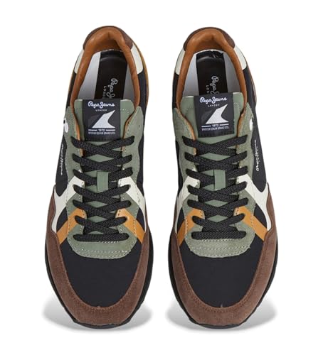 Thumbnail 2 de Pepe Jeans Zapatillas de piel Brit Prints marrón