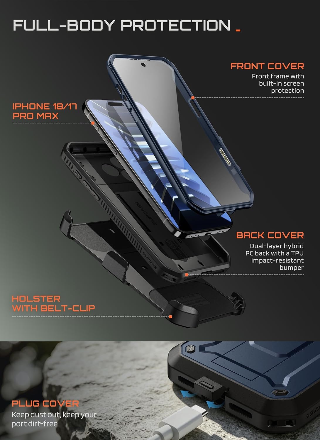 Thumbnail 5 de SUPCASE iPhone case, 17 Pro Max