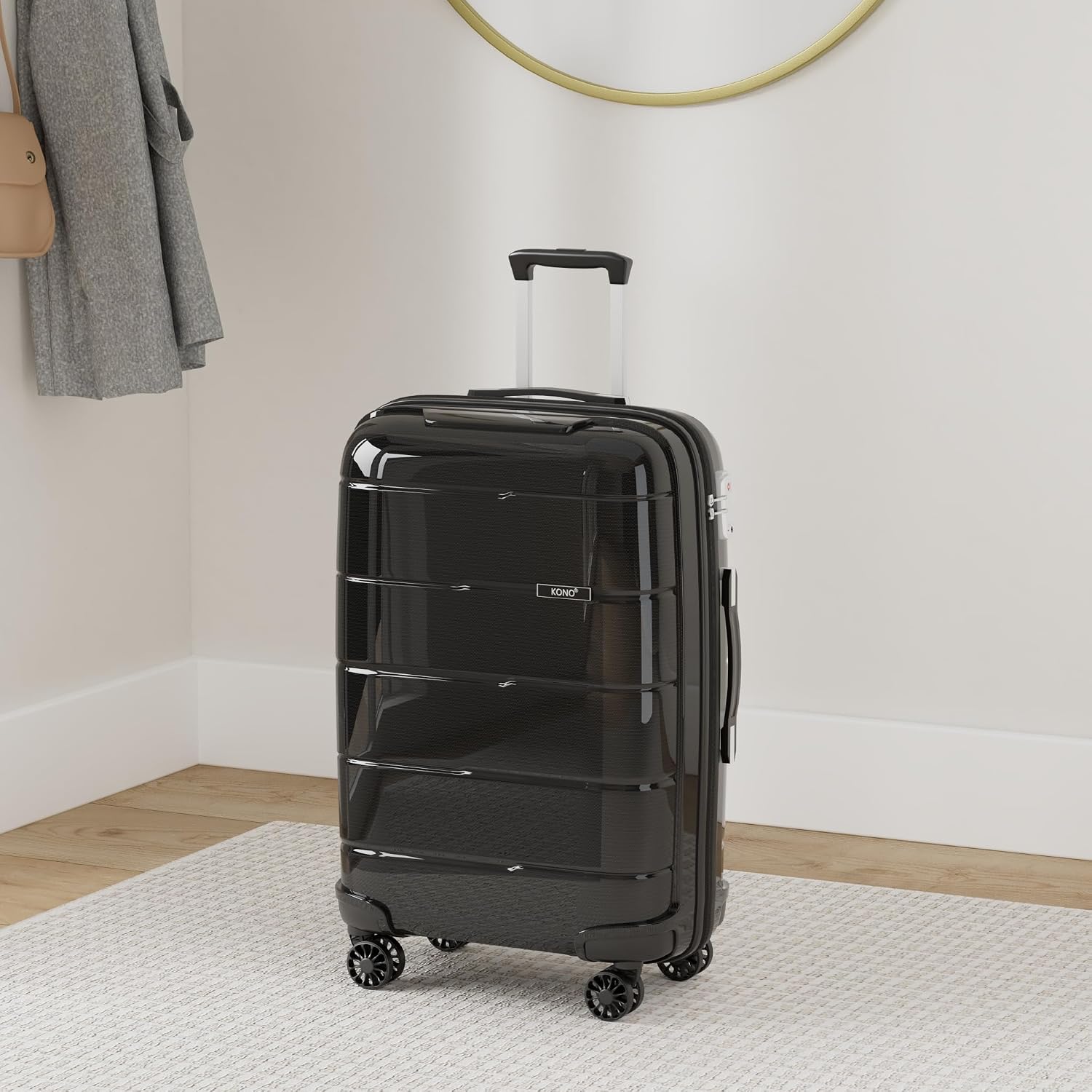 Detalle 2 de Kono Lightweight 66L Spinner Suitcase