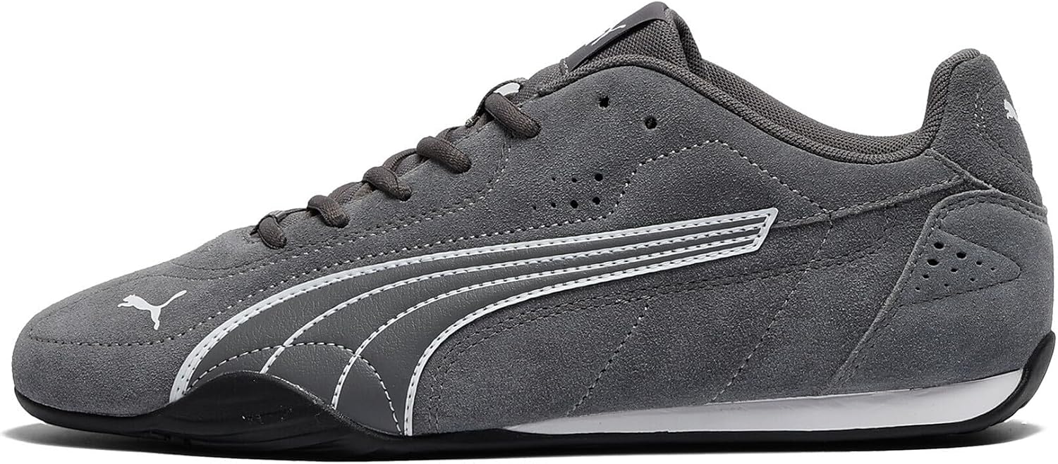 Detalle de Puma Catch SD Unisexe – Baskets Gris foncé et Blanc, 42–43 EU