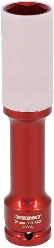 Detalle de SIGNET 23383 ホイールナット用インパクトソケット 21mm・1/2DR・全長85mm