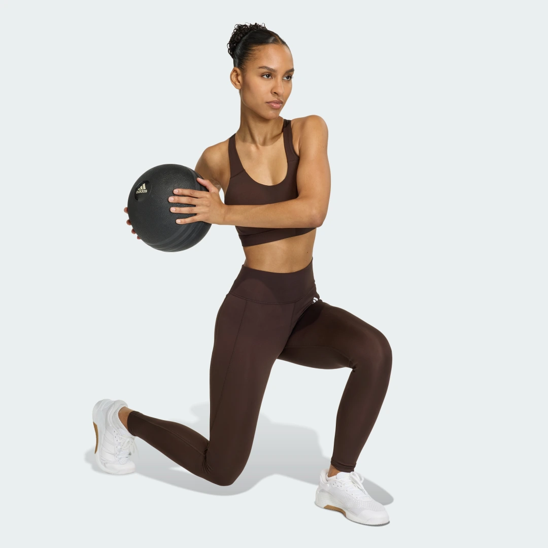 Detalle de Sujetador de entrenamiento para alto impacto Optime Essentials de Adidas