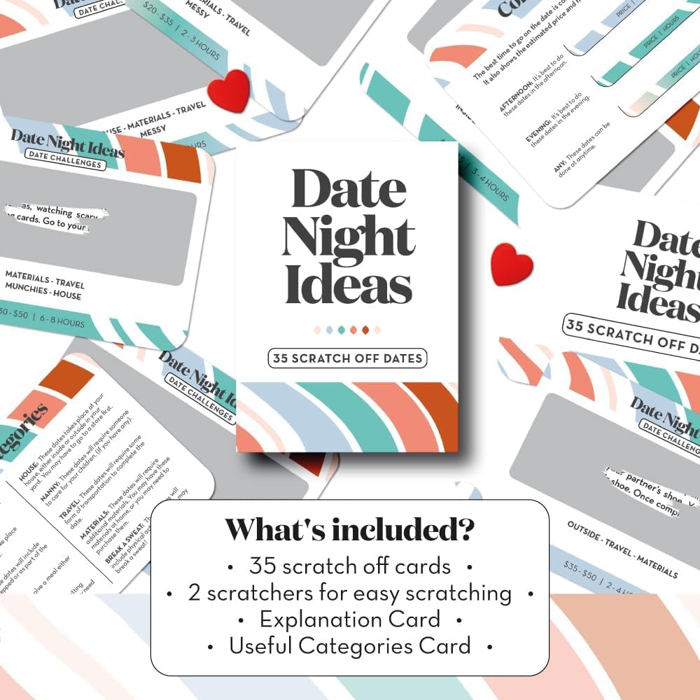 Thumbnail 4 de All Natural Shop Date Night Card Game 35 Challenges 🎴