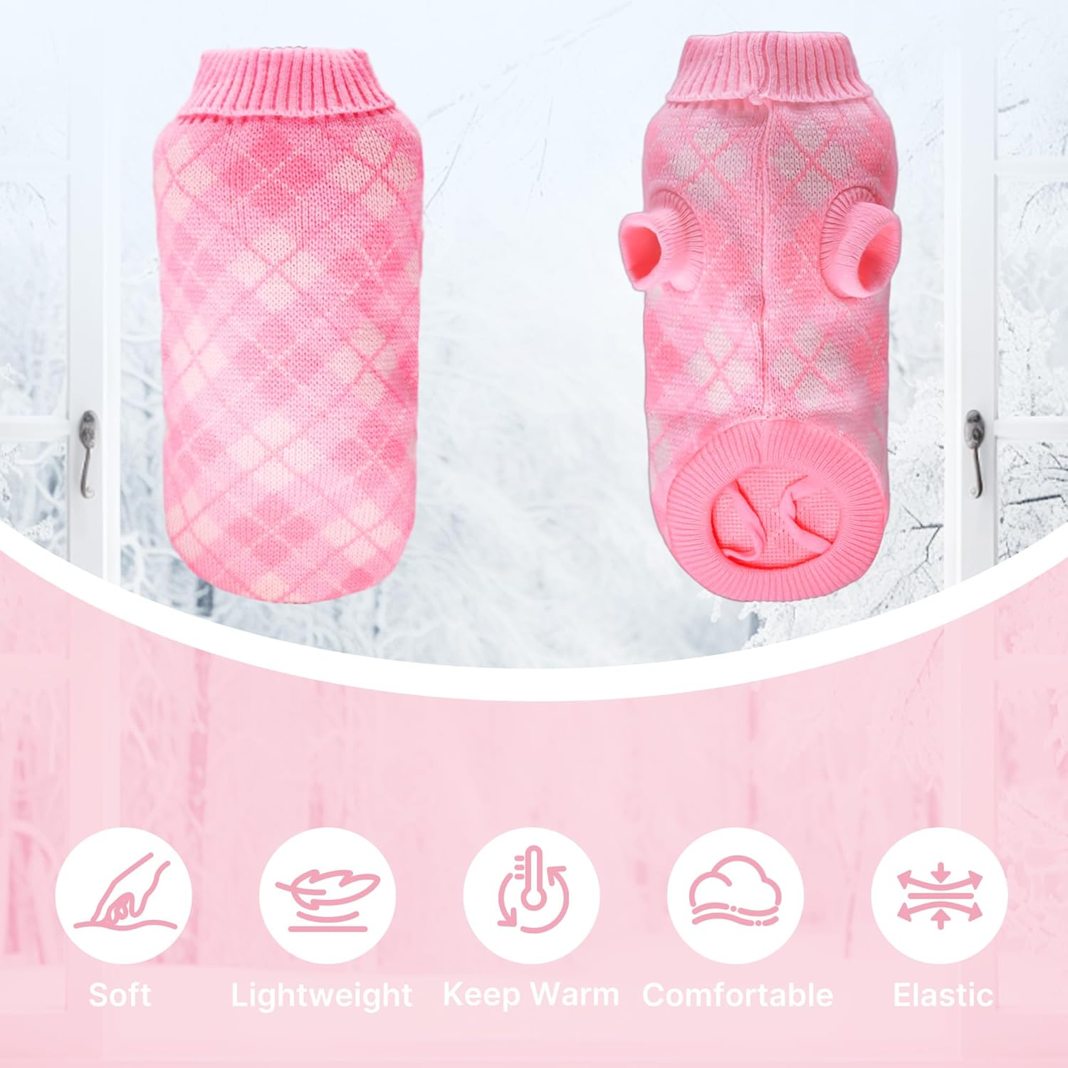 Detalle 2 de PawSailor PawSailor dog jumper XL knitted