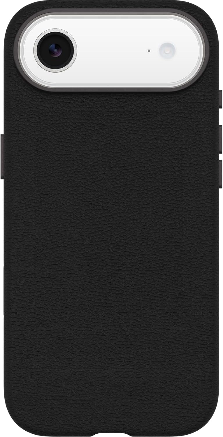 Detalle 2 de OtterBox Symmetry Series Cactus Leather MagSafe per iPhone Air: custodia sottile in pelle cactus, antiurto e MagSafe