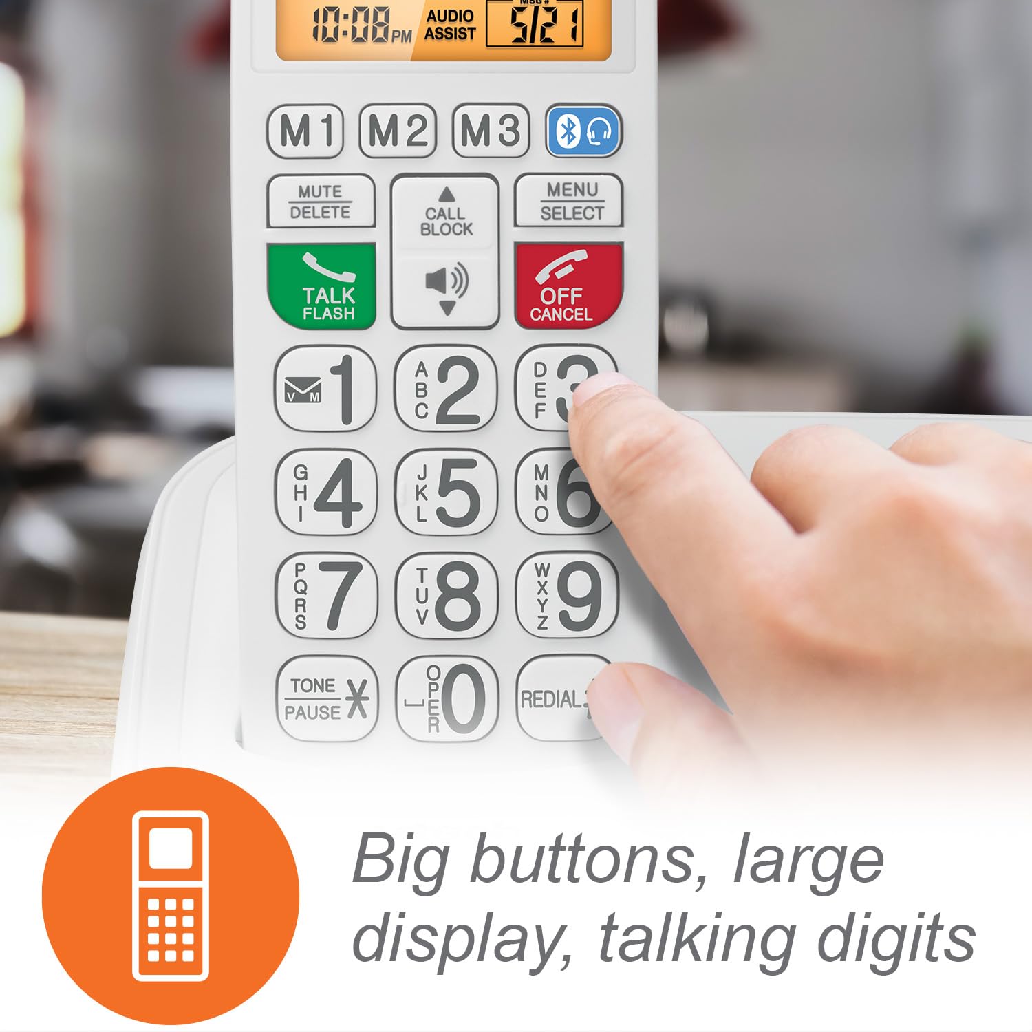 Thumbnail 2 de VTech SN5147 Amplified Senior Phone 90dB 📞