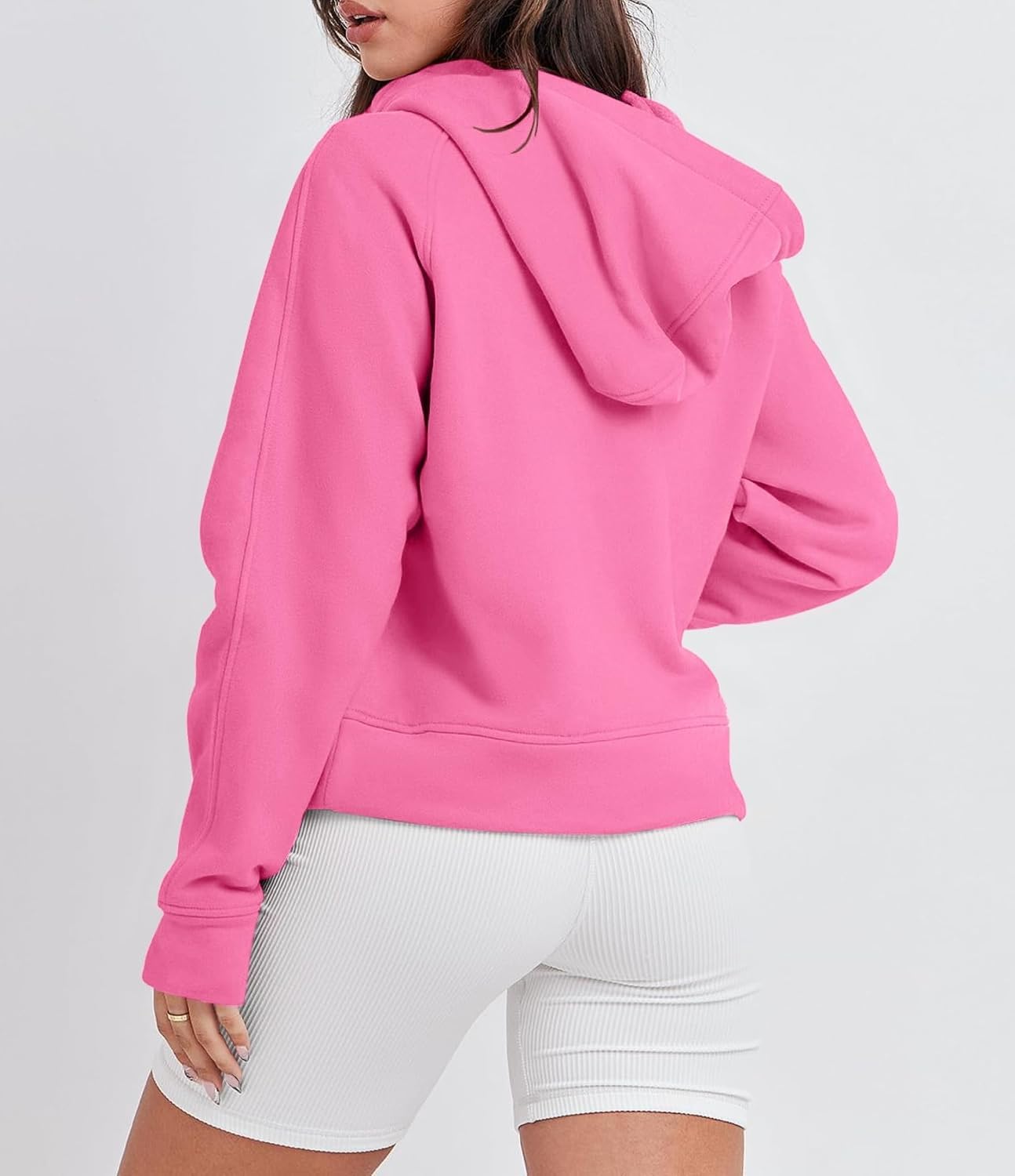 Detalle 2 de Damen Hoodie mit Fleece Innenfutter