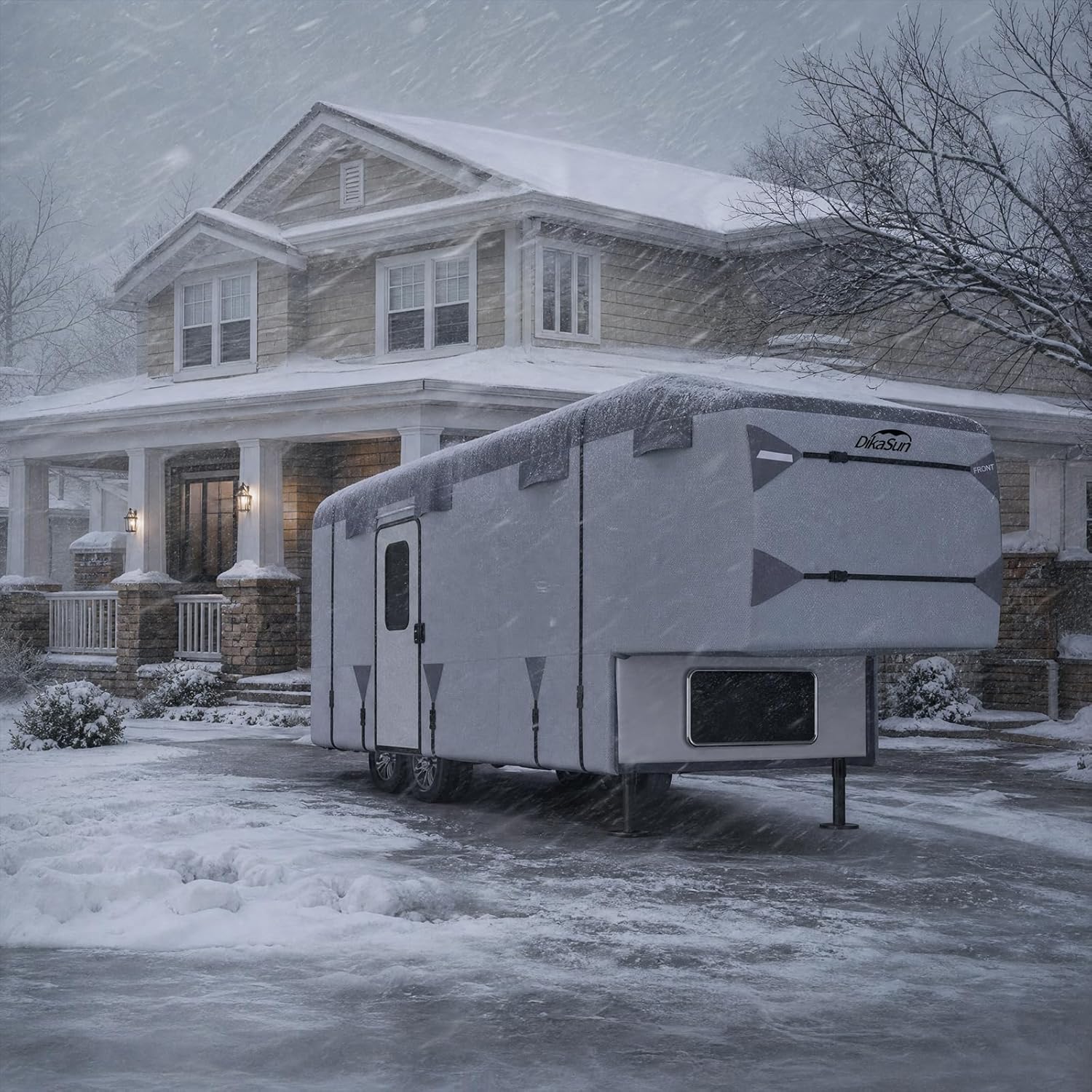 Detalle 2 de DikaSun 5th Wheel RV Cover 40-44' ๐