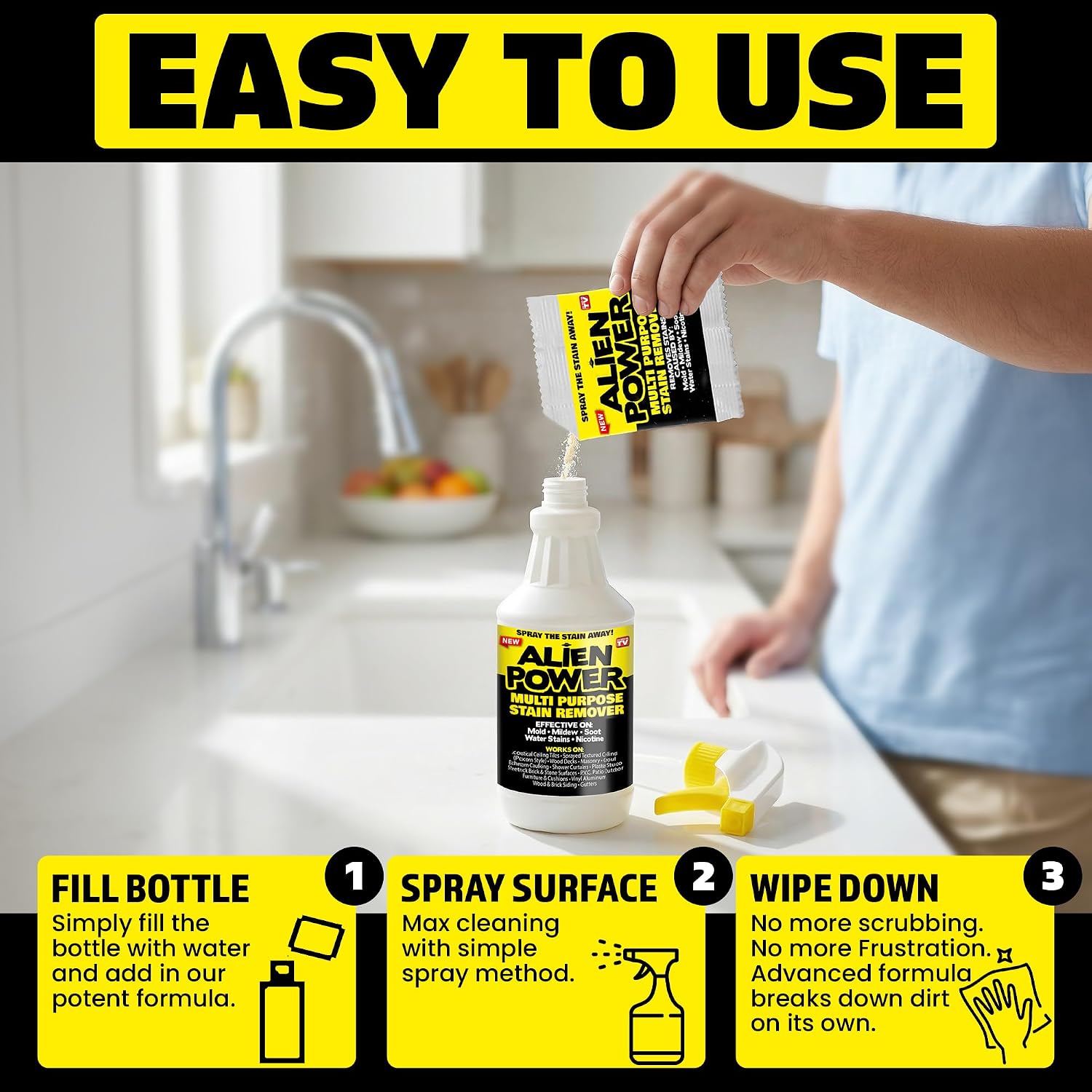 Thumbnail 5 de Alien Power Cleaning Solution Refill Packets, 6-Pack